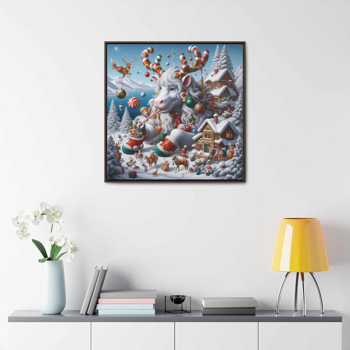 Framed Gallery Canvas Wrap - Winter 105