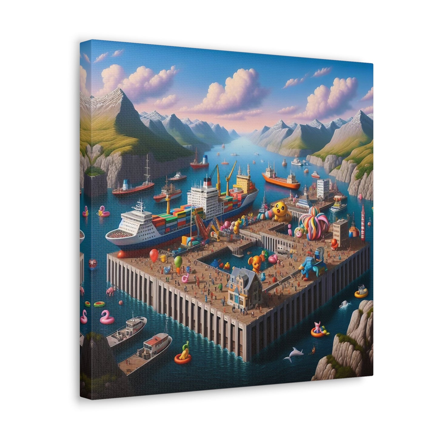 Canvas Gallery Wrap - Harbor 13