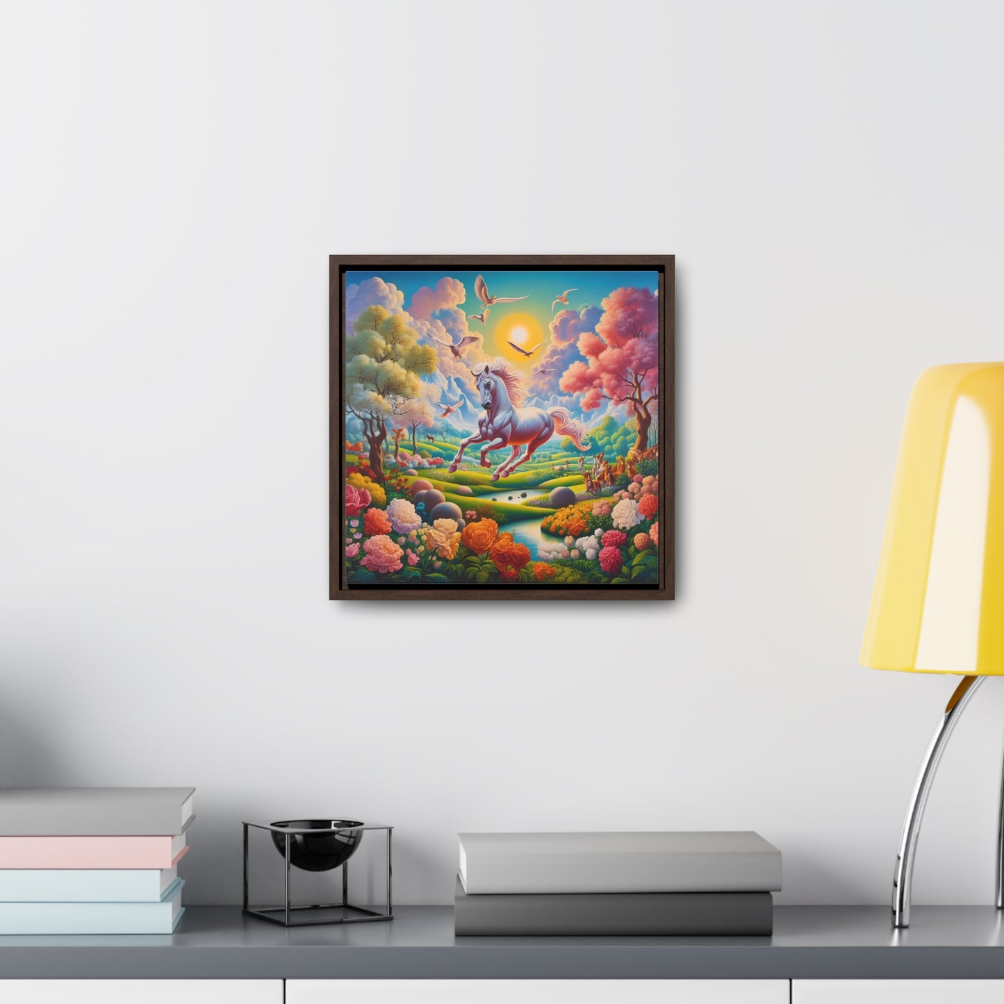 Framed Gallery Canvas Wrap - Spring 37