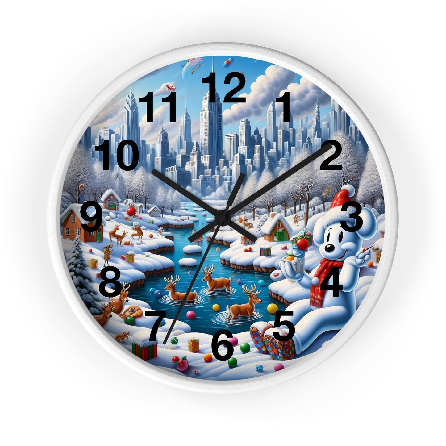 Wall Clock - Winter 126