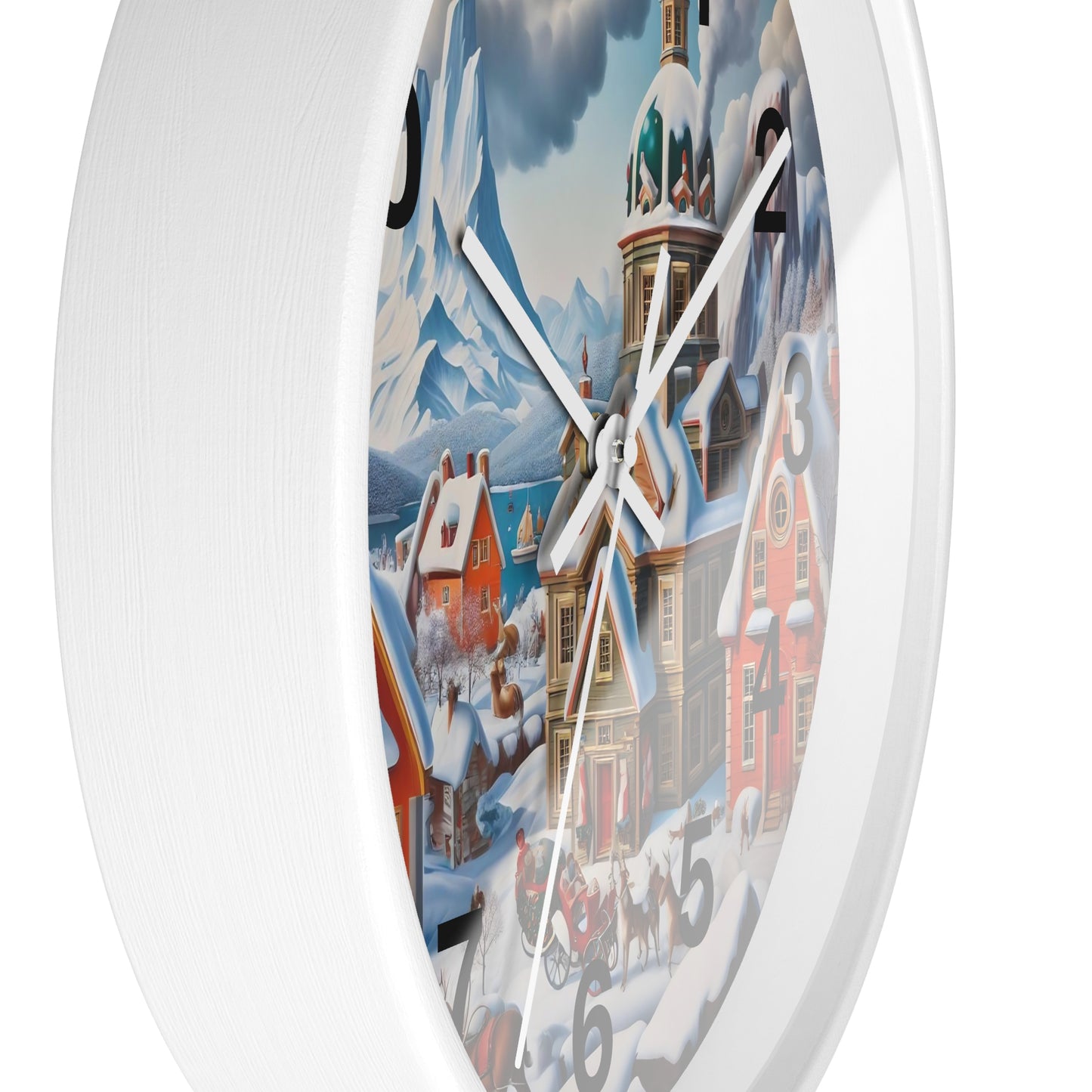 Wall Clock - Winter 124