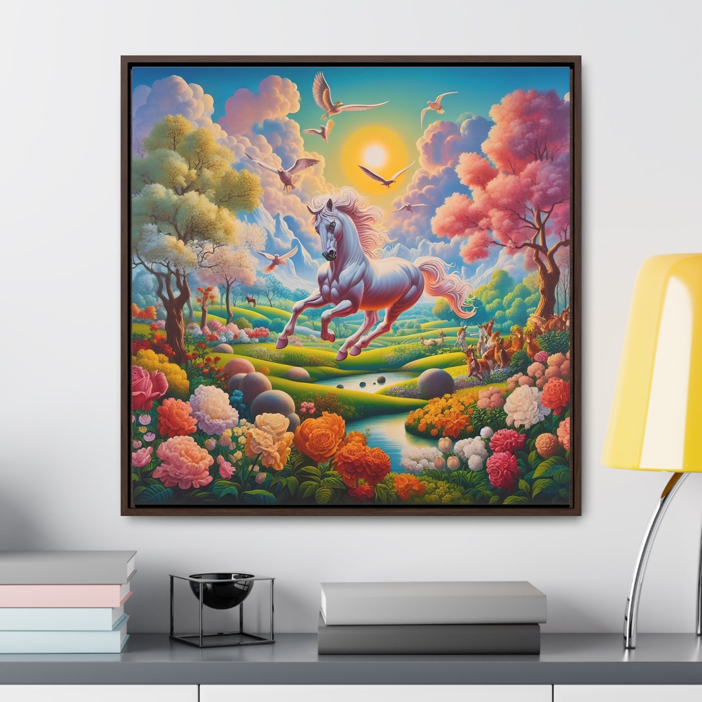 Framed Gallery Canvas Wrap - Spring 37