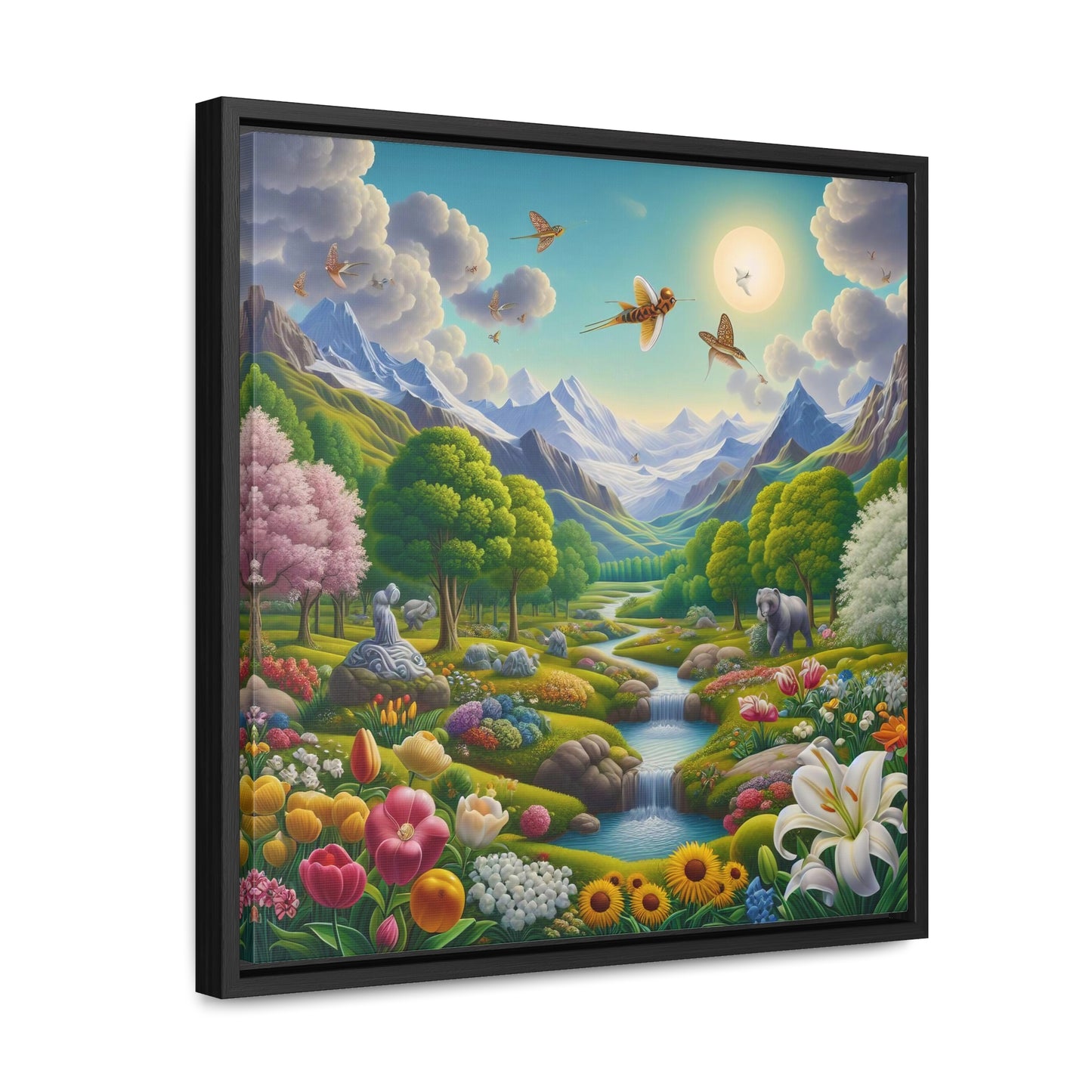 Framed Gallery Canvas Wrap - Spring 17