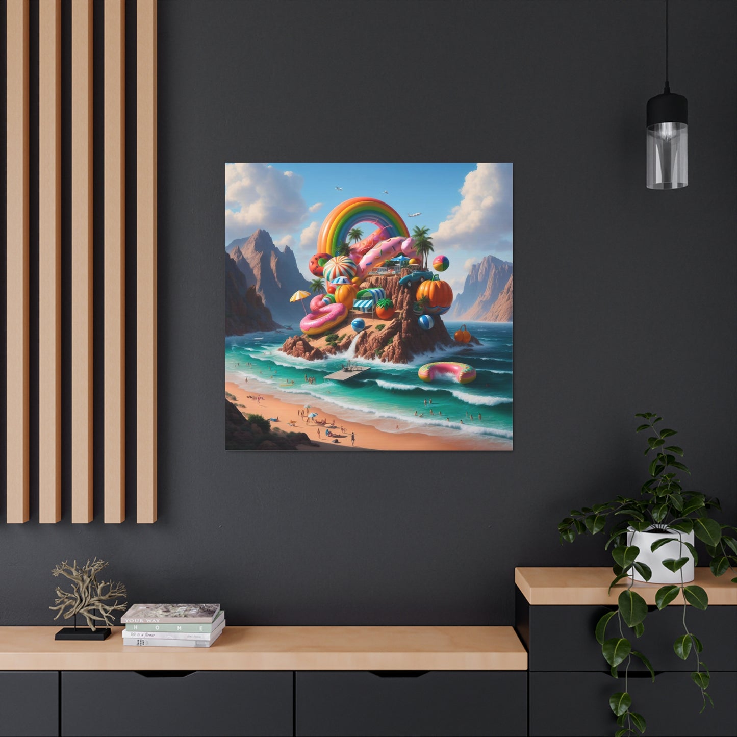 Canvas Gallery Wrap - Beach 21