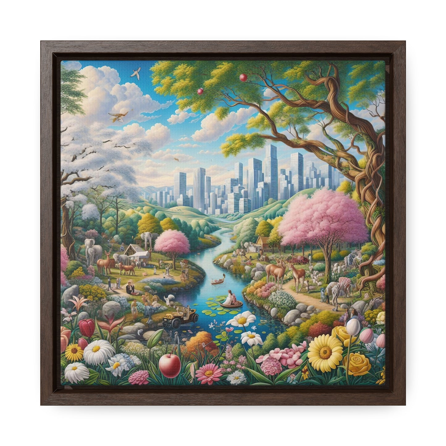 Framed Gallery Canvas Wrap - Spring 27