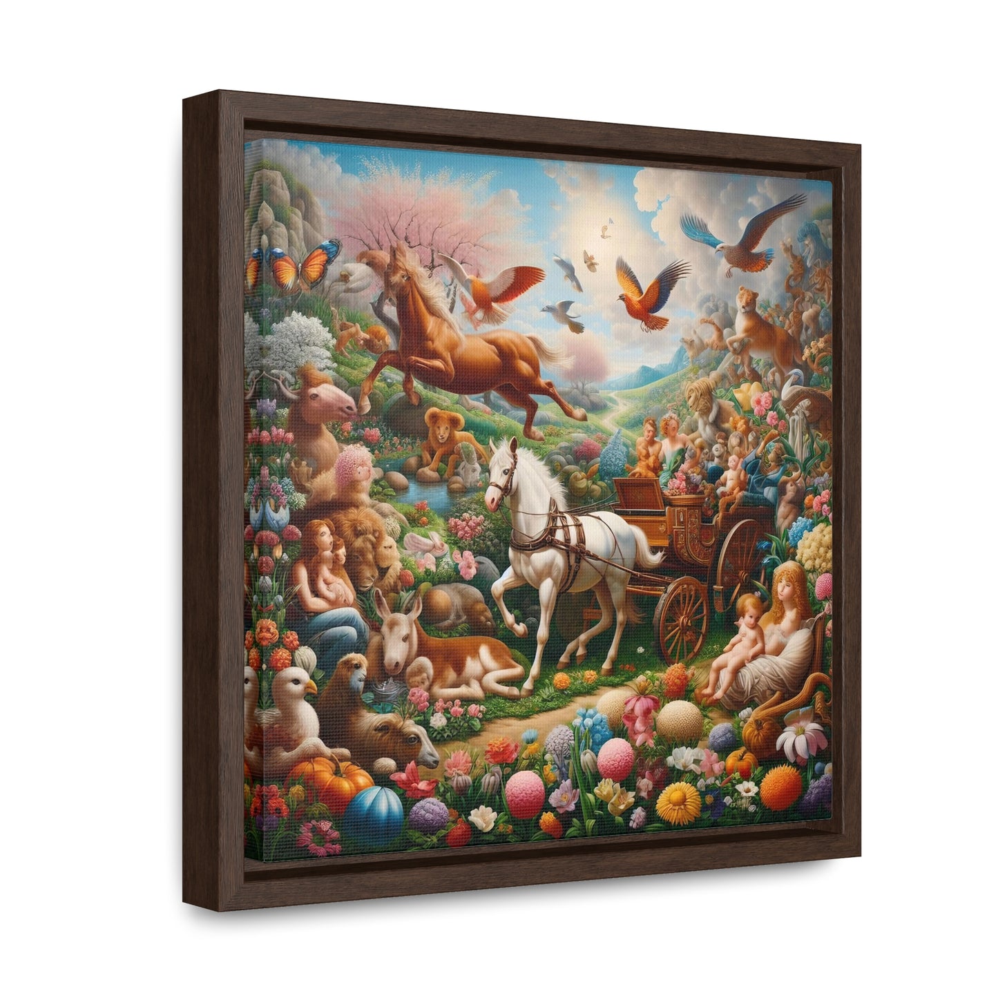 Framed Gallery Canvas Wrap - Spring 10