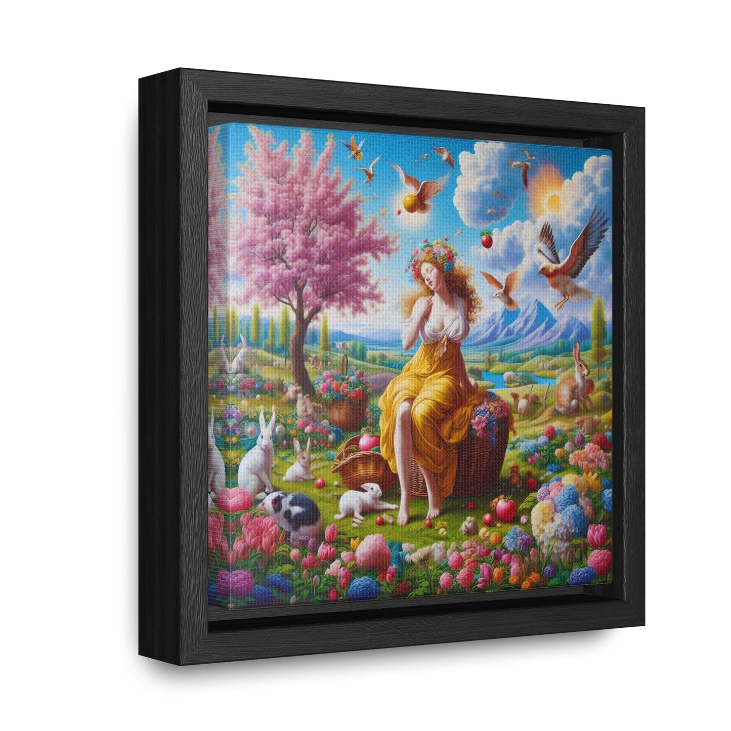 Framed Gallery Canvas Wrap - Spring 116