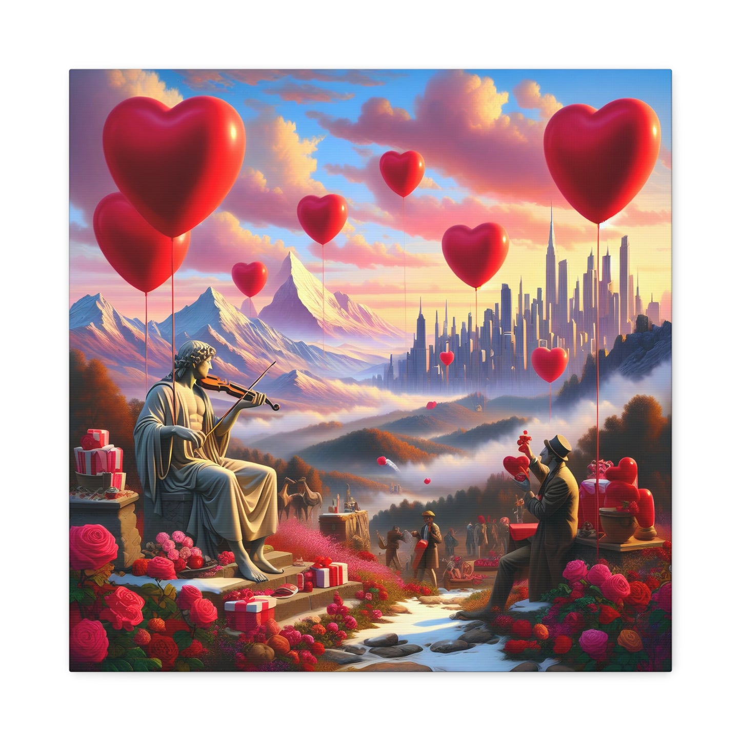 Canvas Gallery Wrap - Valentine's Day 84