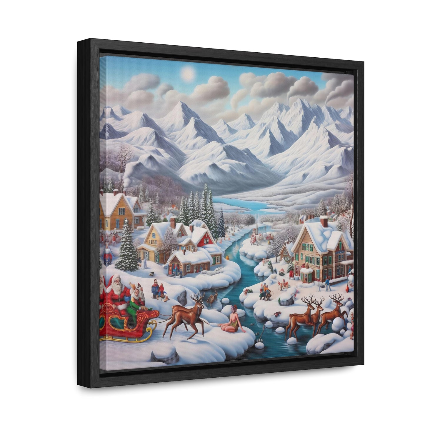 Framed Gallery Canvas Wrap - Winter 109