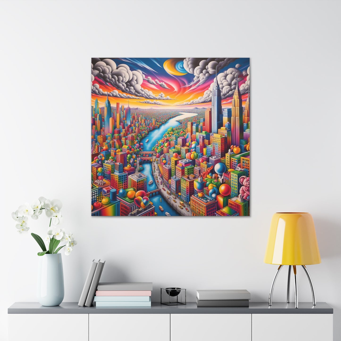 Canvas Gallery Wrap - City 15