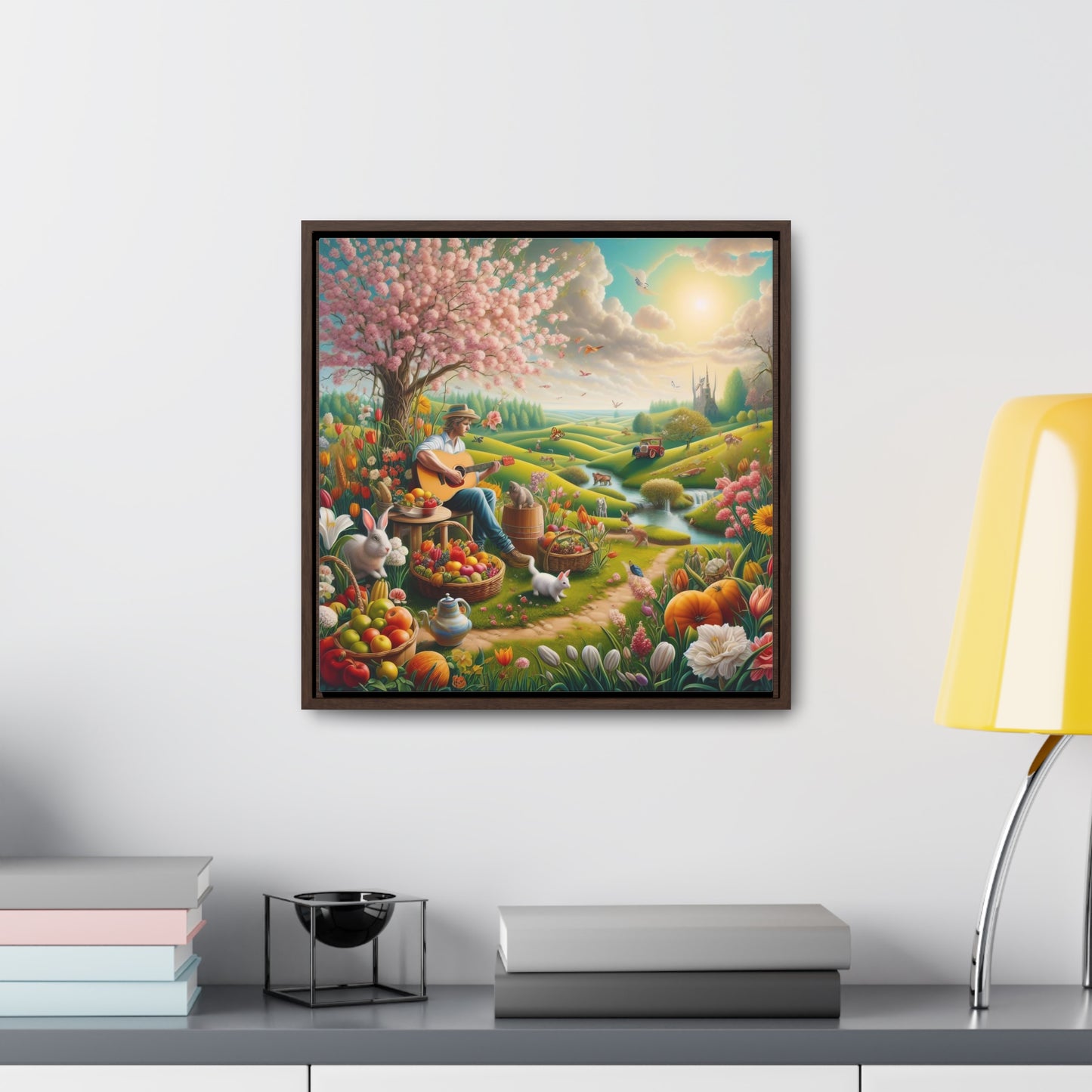 Framed Gallery Canvas Wrap - Spring 49