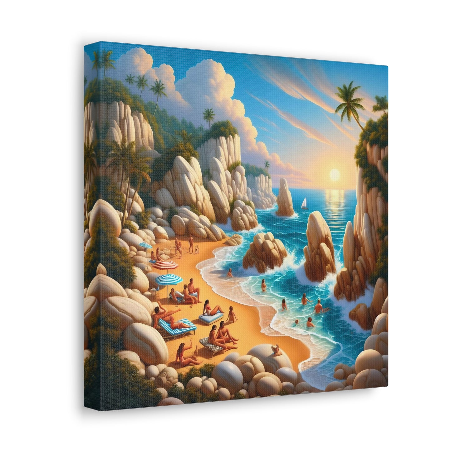 Canvas Gallery Wrap - Beach 5