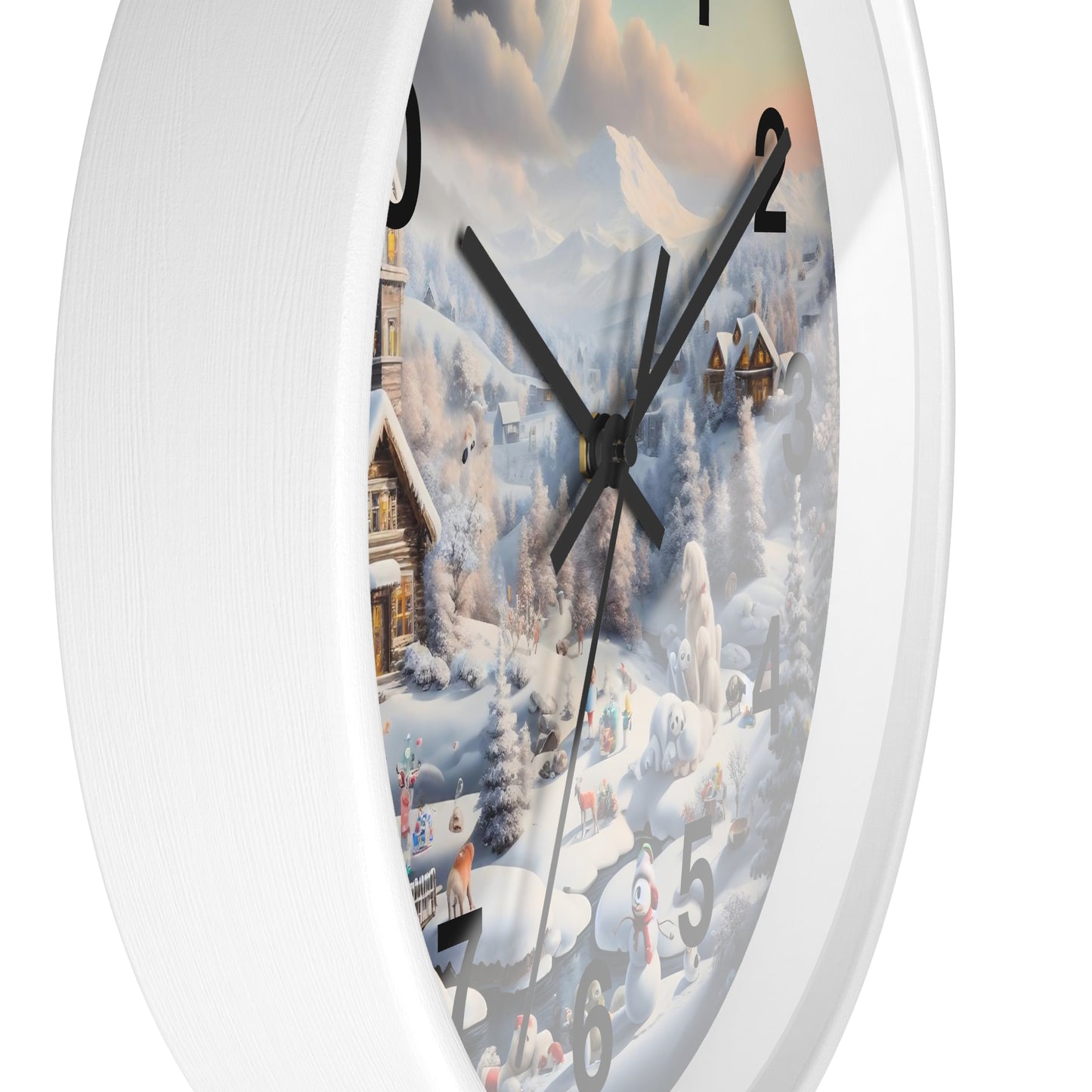 Wall Clock - Winter 104