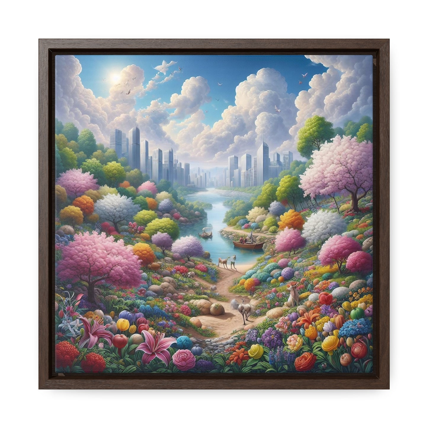 Framed Gallery Canvas Wrap - Spring 11