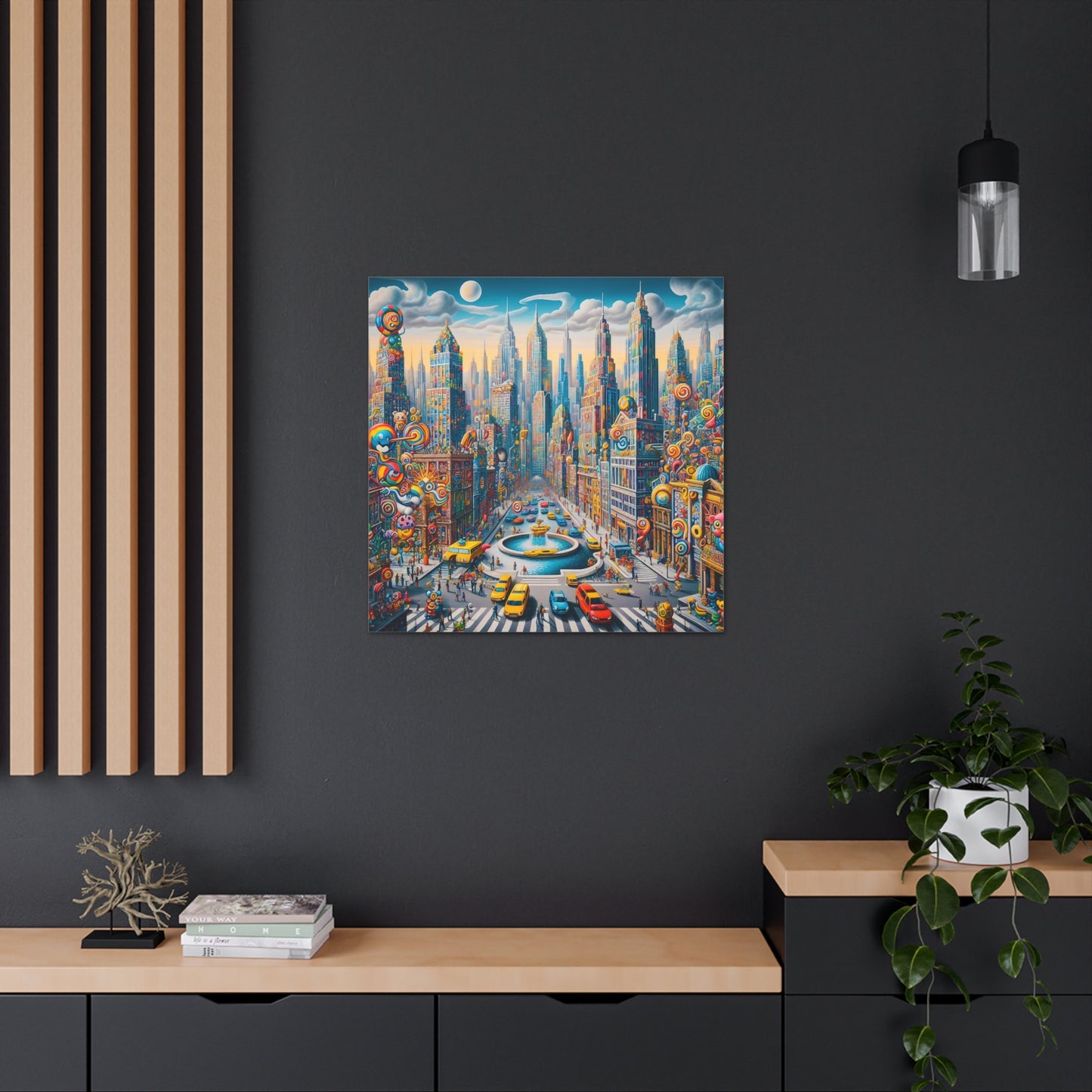 Canvas Gallery Wrap - City 4