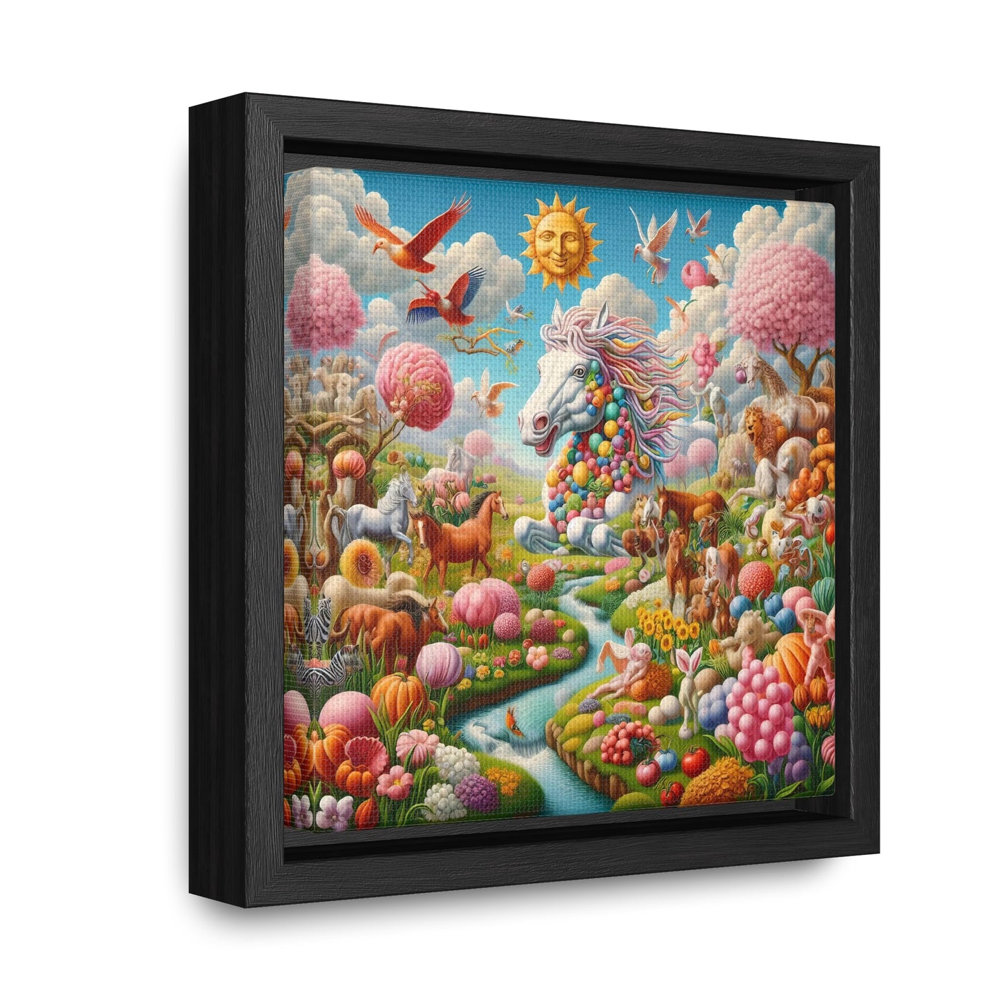 Framed Gallery Canvas Wrap - Spring 138