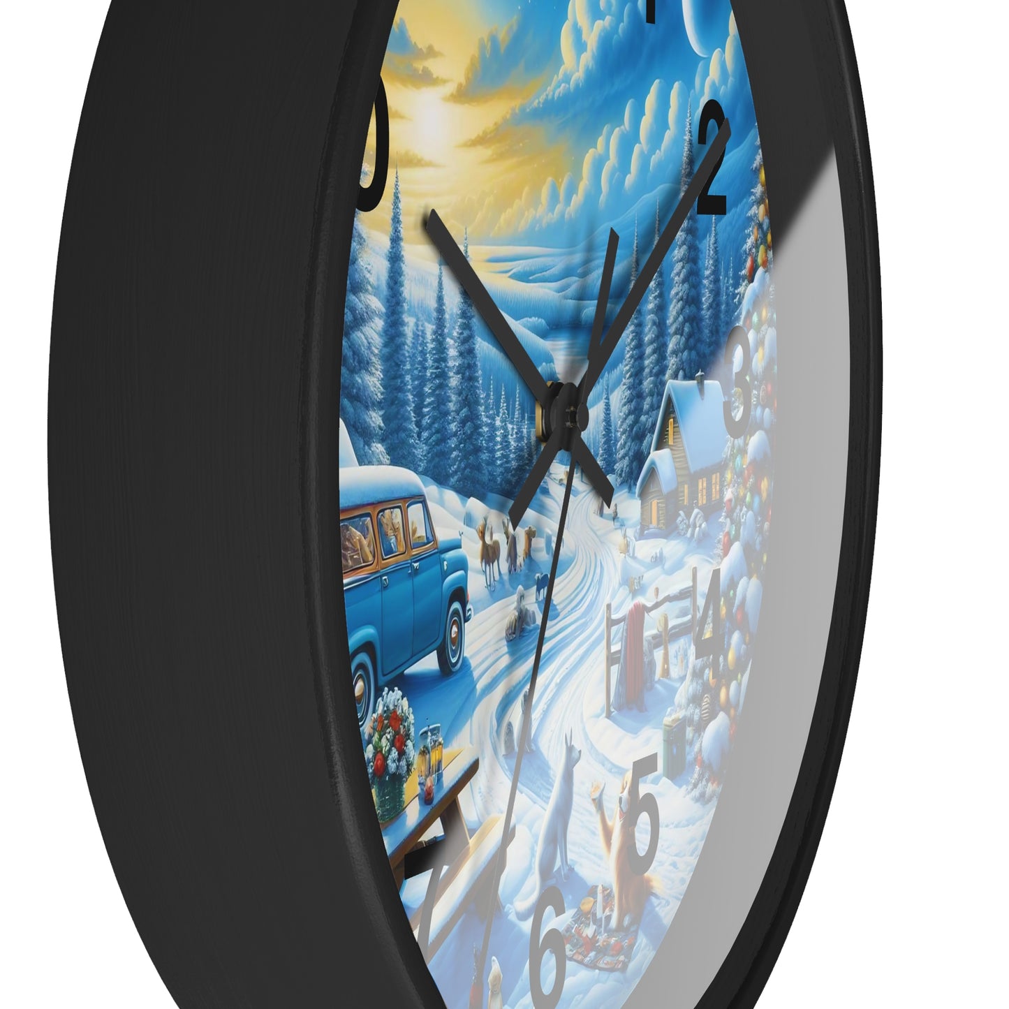 Wall Clock - Winter 110