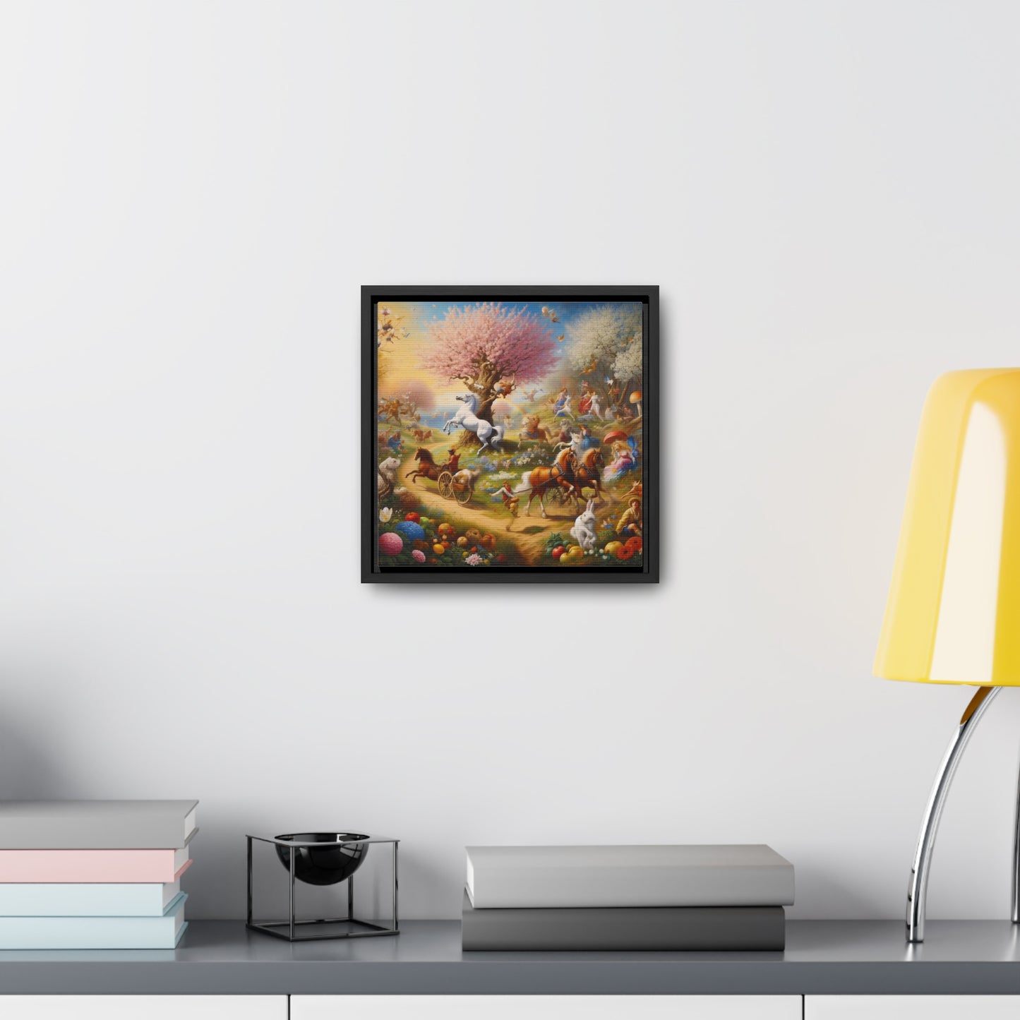 Framed Gallery Canvas Wrap - Spring 125