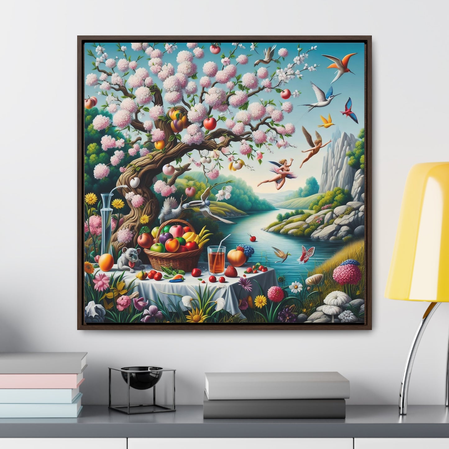 Framed Gallery Canvas Wrap - Spring 36