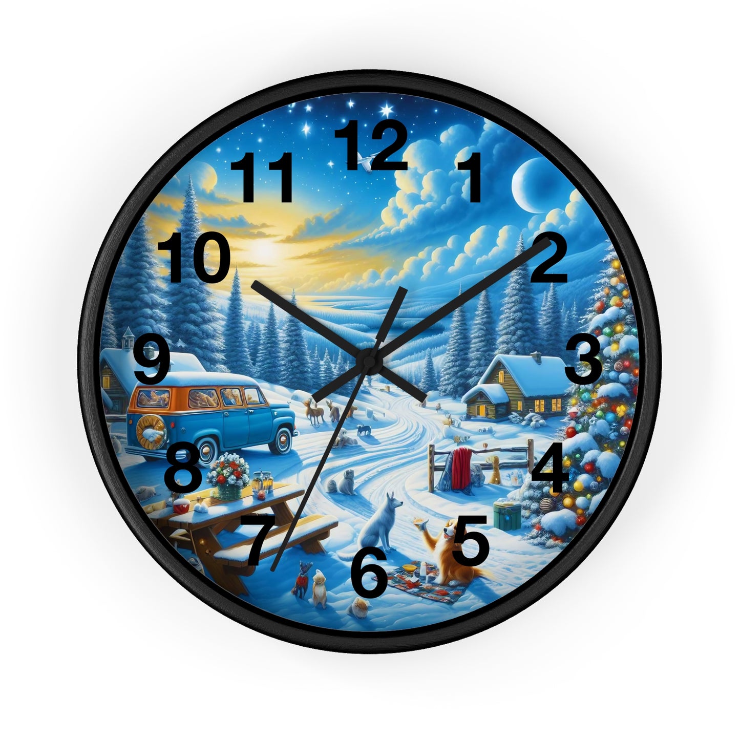 Wall Clock - Winter 110