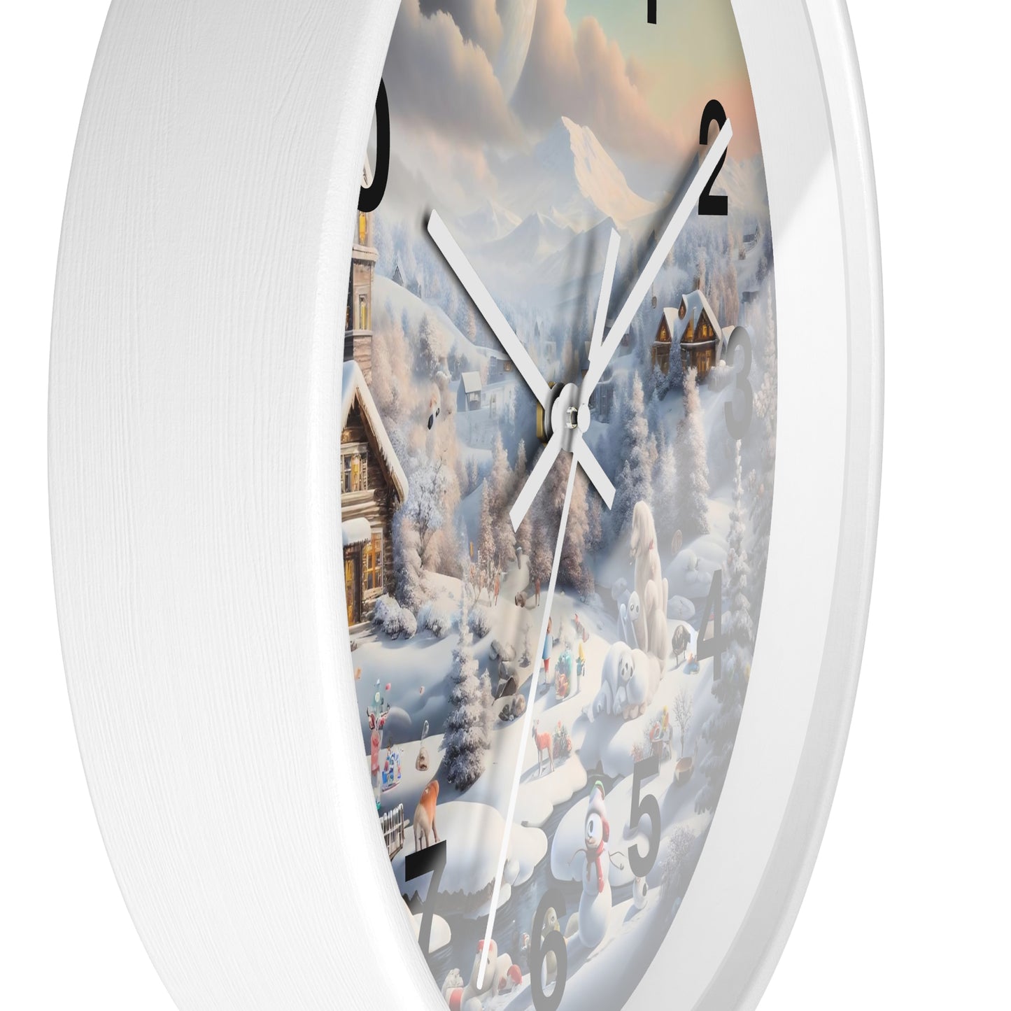 Wall Clock - Winter 104