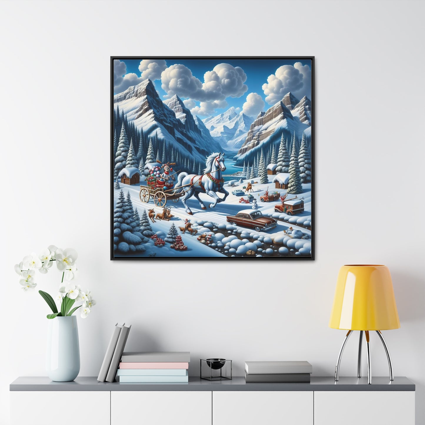 Framed Gallery Canvas Wrap - Winter 107