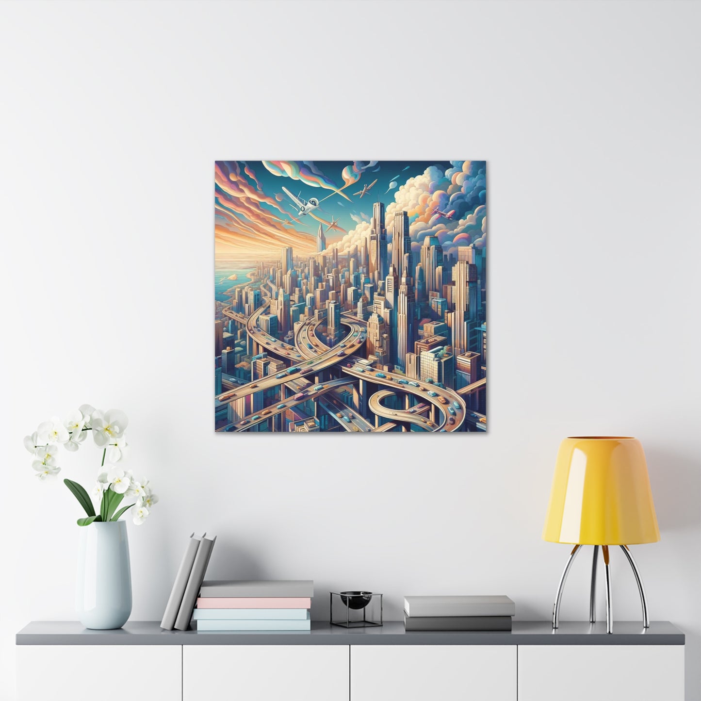 Canvas Gallery Wrap - City 10