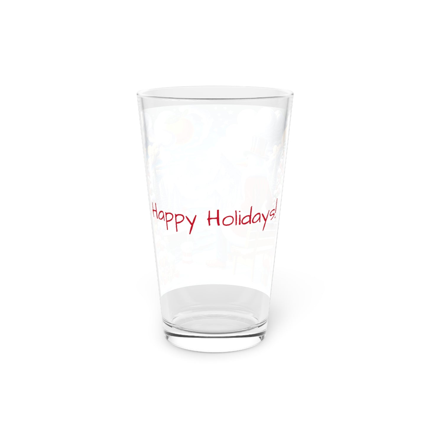 Pint Glass, 16oz - Winter 101