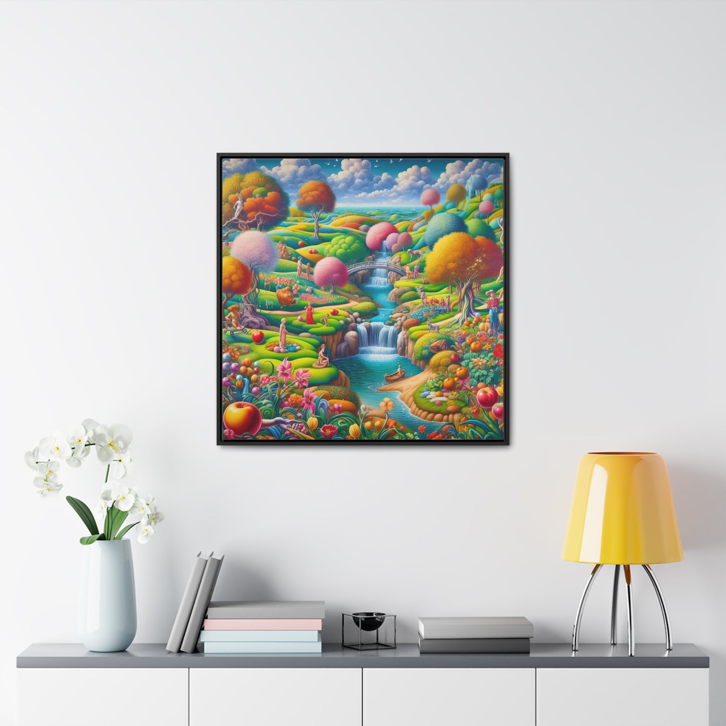 Framed Gallery Canvas Wrap - Spring 29