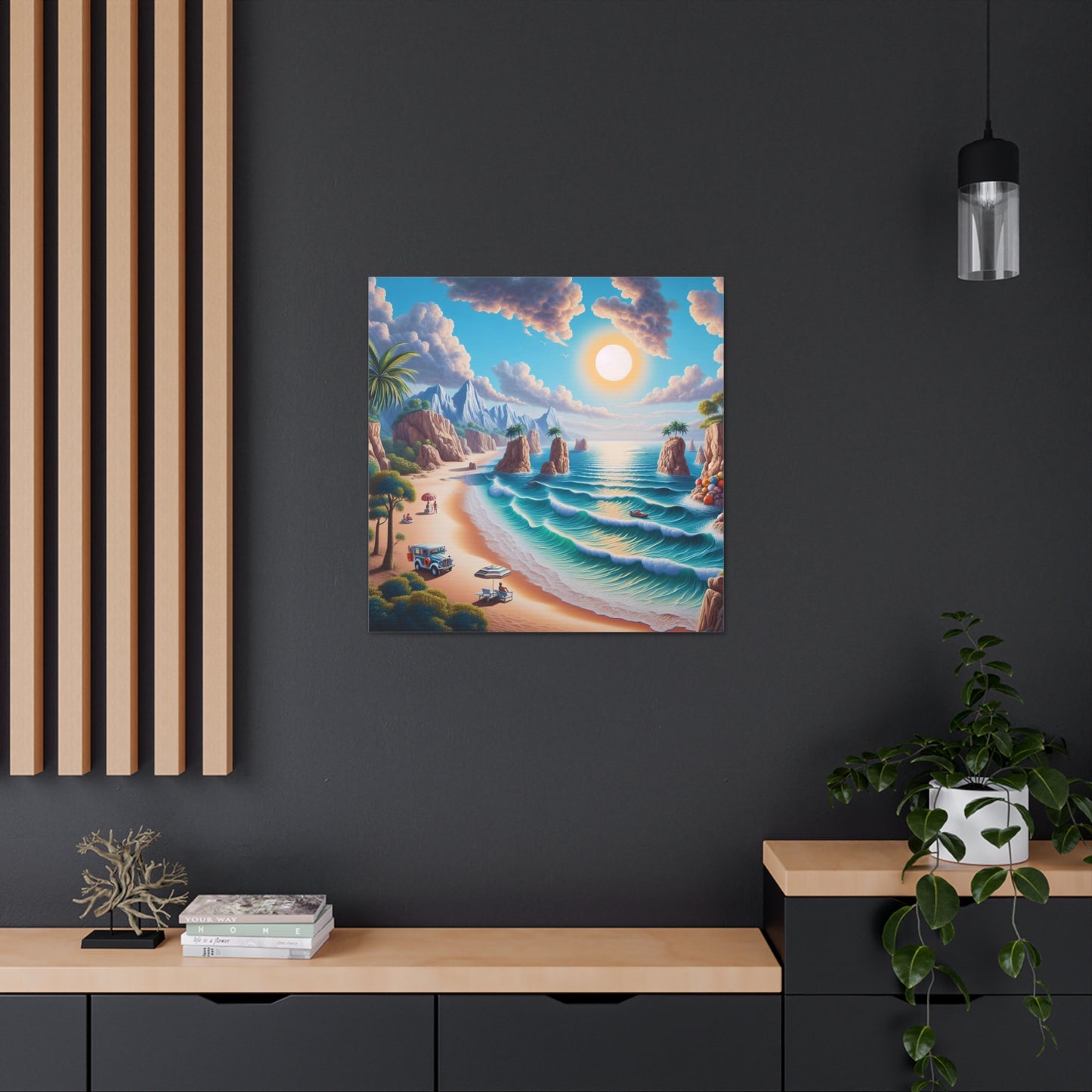 Canvas Gallery Wrap - Beach 4