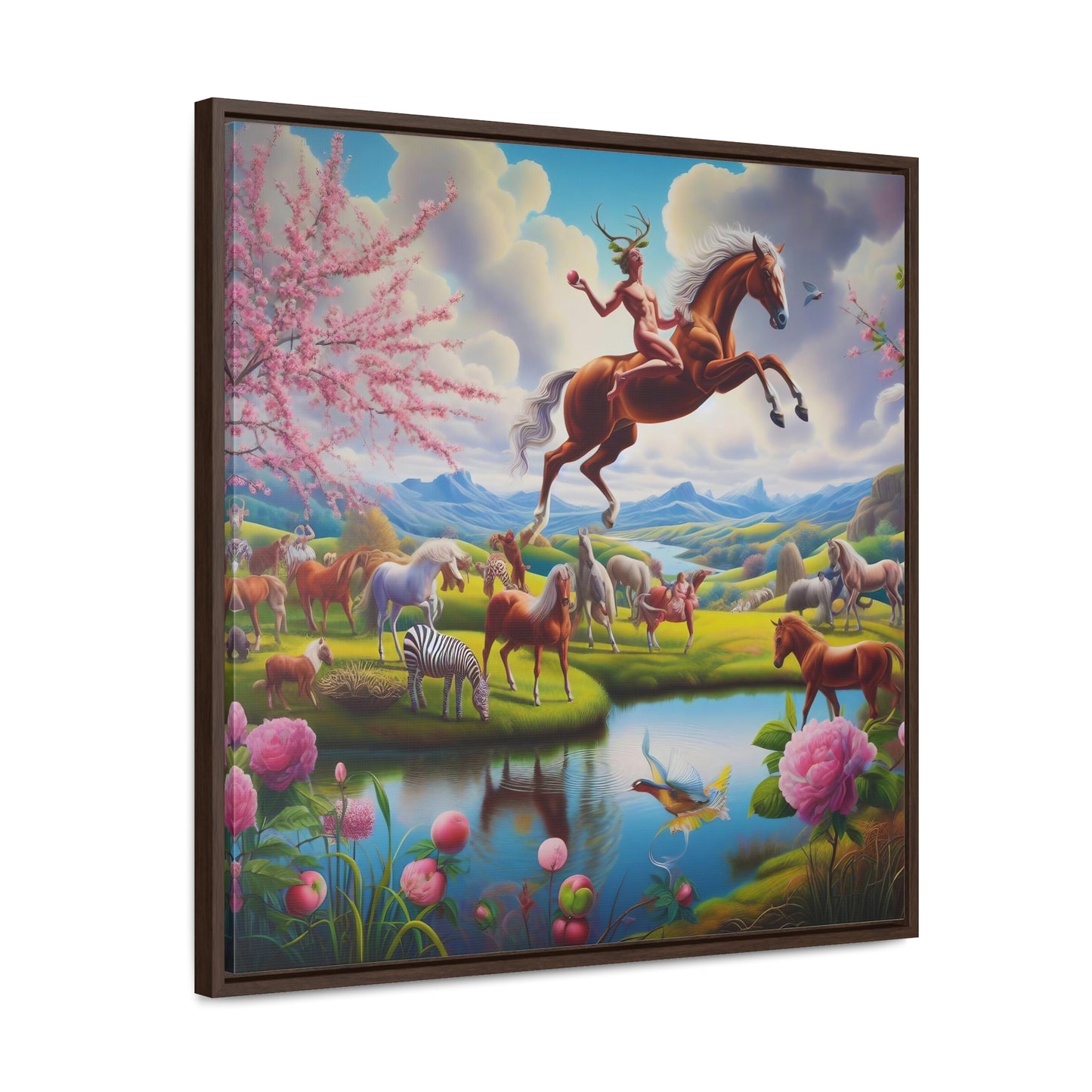 Framed Gallery Canvas Wrap - Spring 118