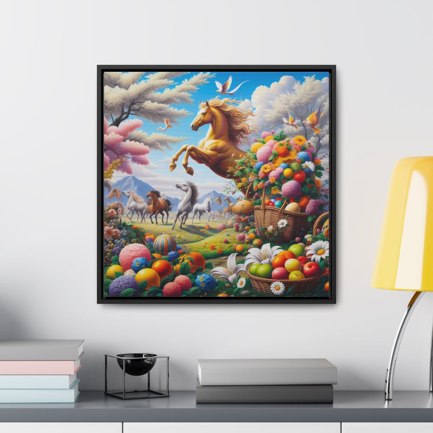 Framed Gallery Canvas Wrap - Spring 31