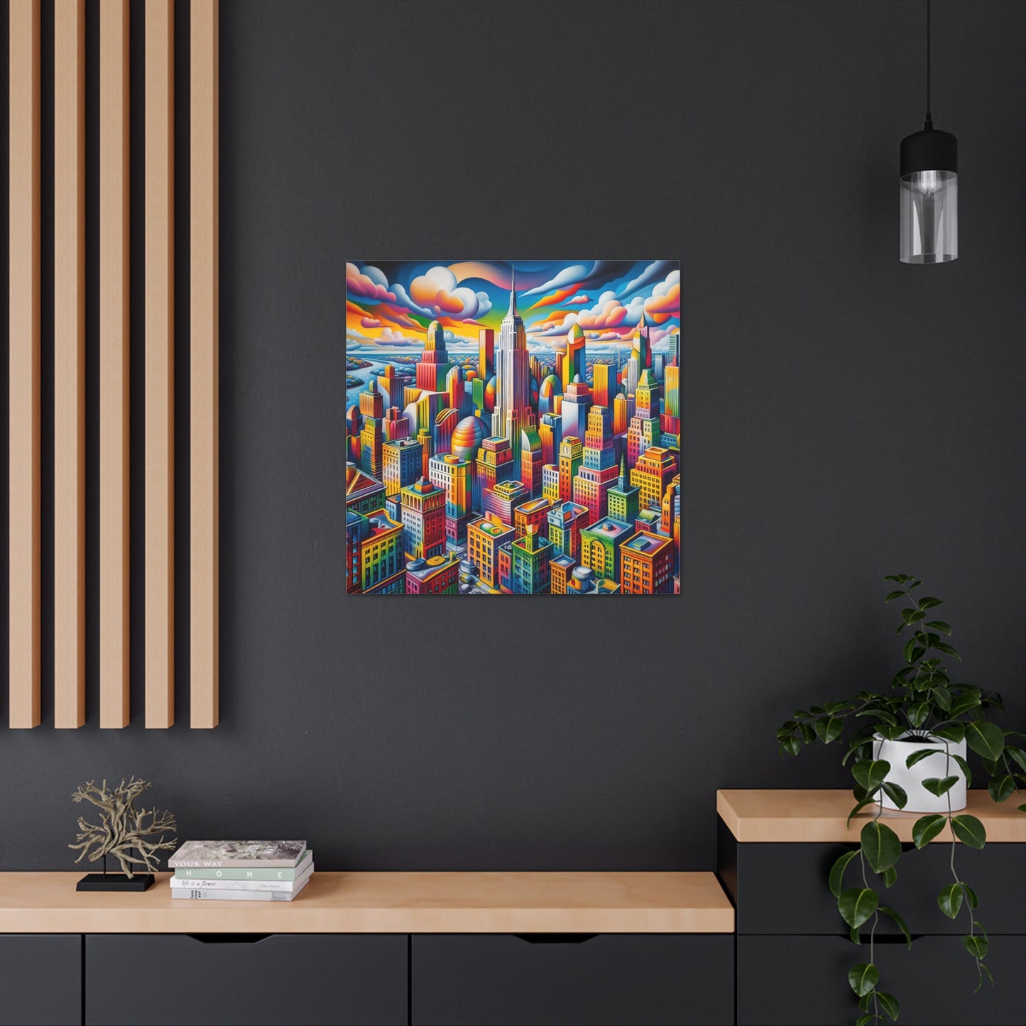 Canvas Gallery Wrap - City 14