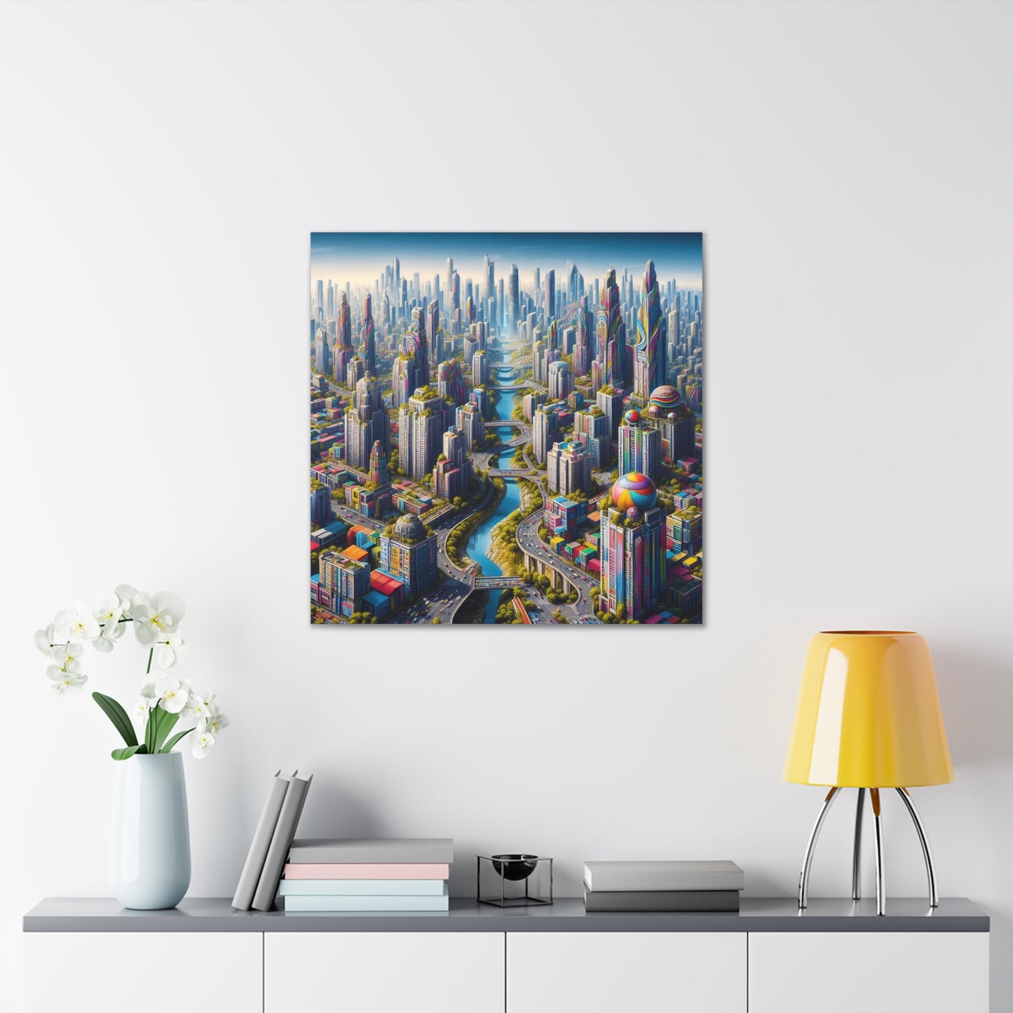 Canvas Gallery Wrap - City 11