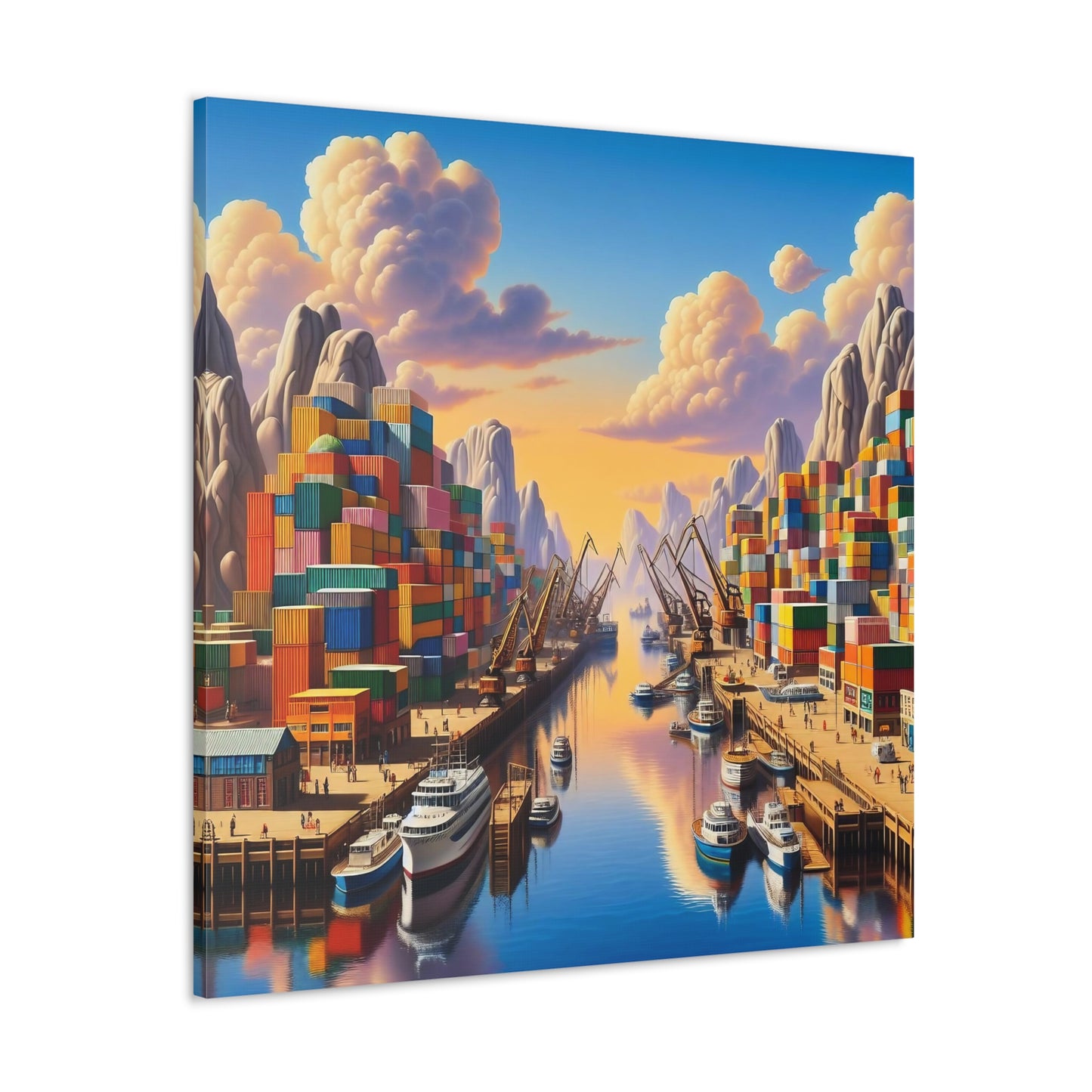 Canvas Gallery Wrap - Harbor 20