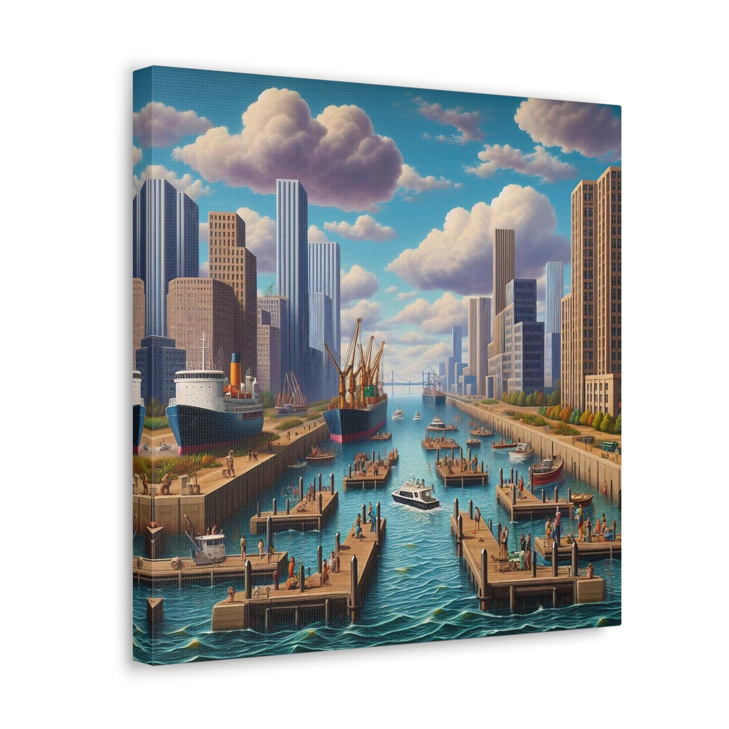 Canvas Gallery Wrap - Harbor 2