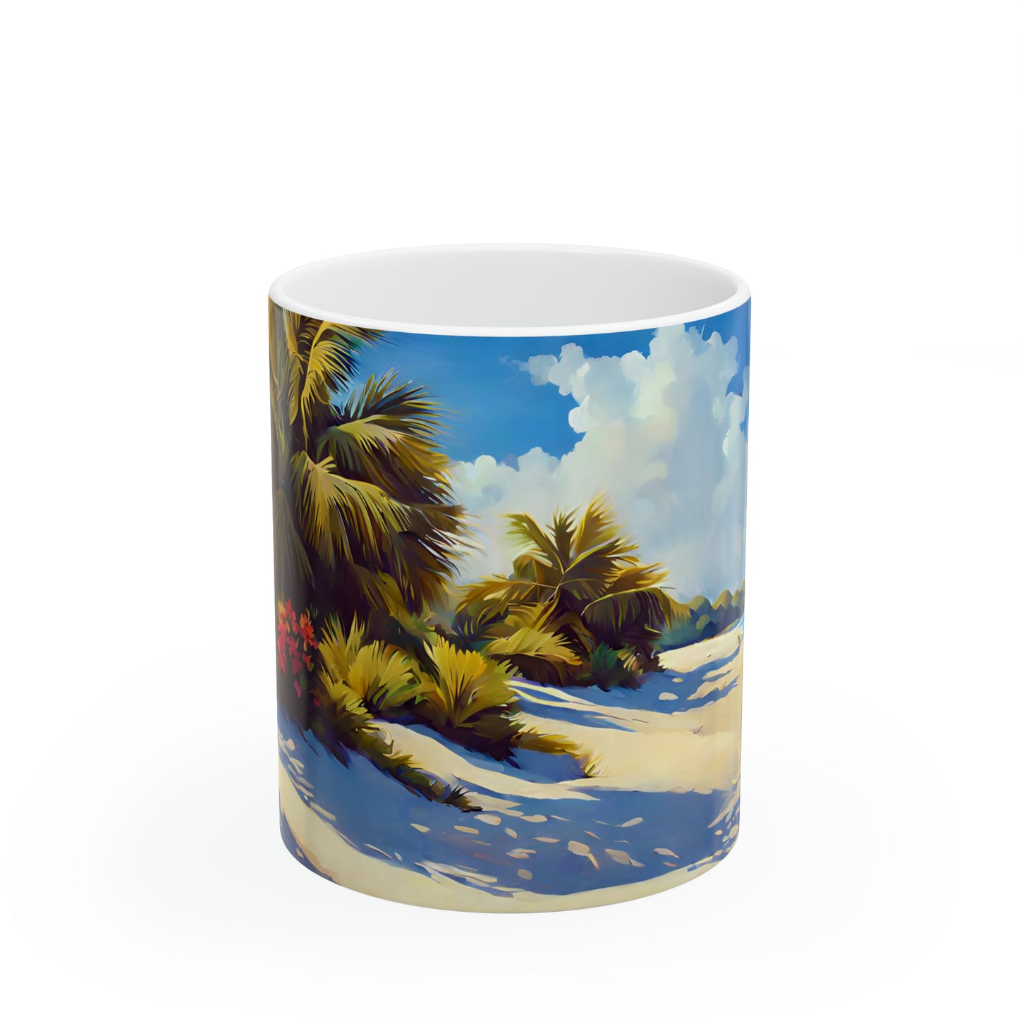 Ceramic Mug 11oz - Beach 2012