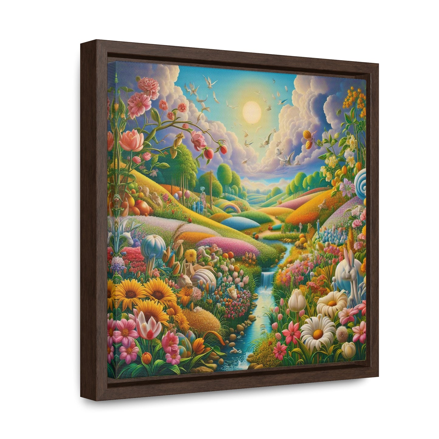 Framed Gallery Canvas Wrap - Spring 107