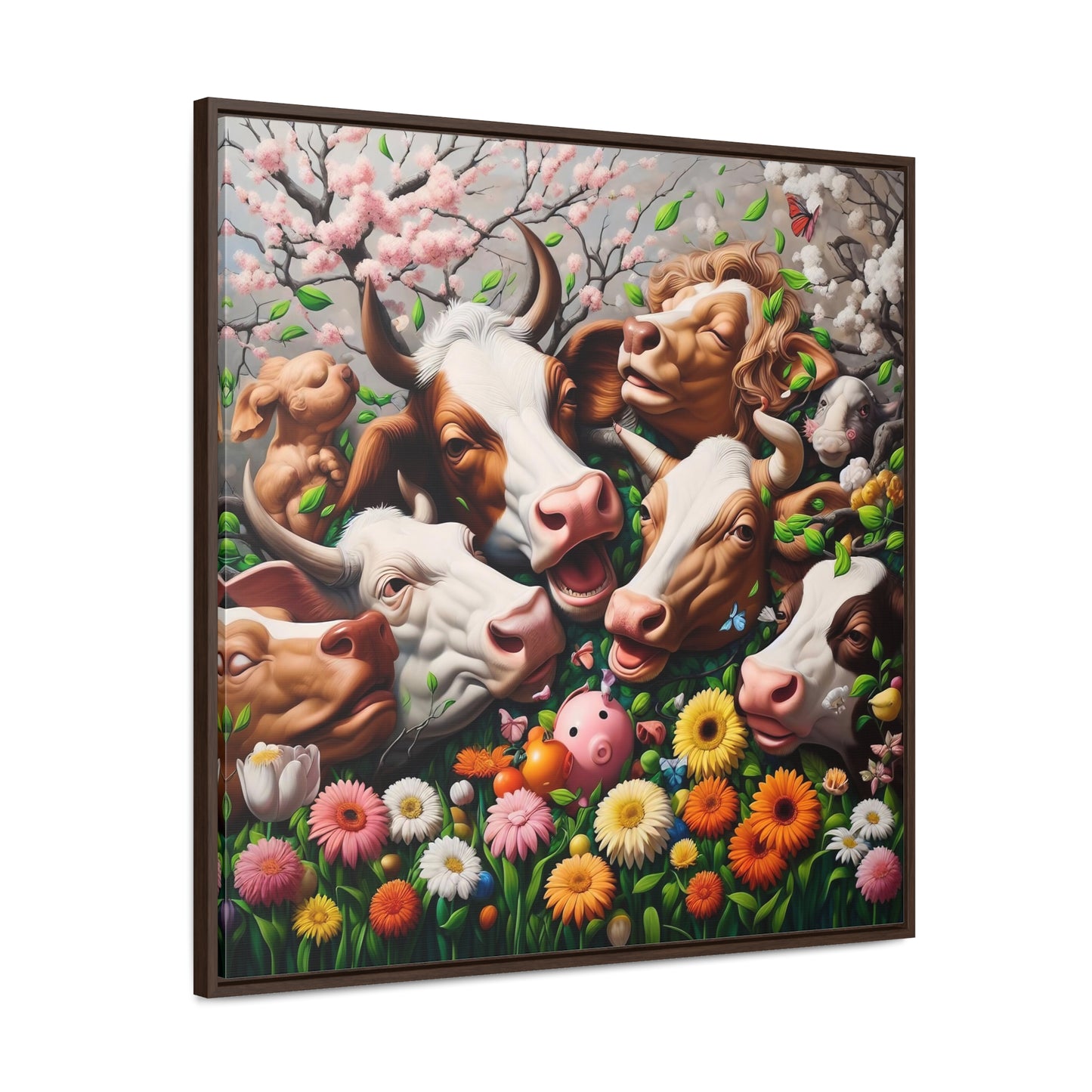 Framed Gallery Canvas Wrap - Spring 120