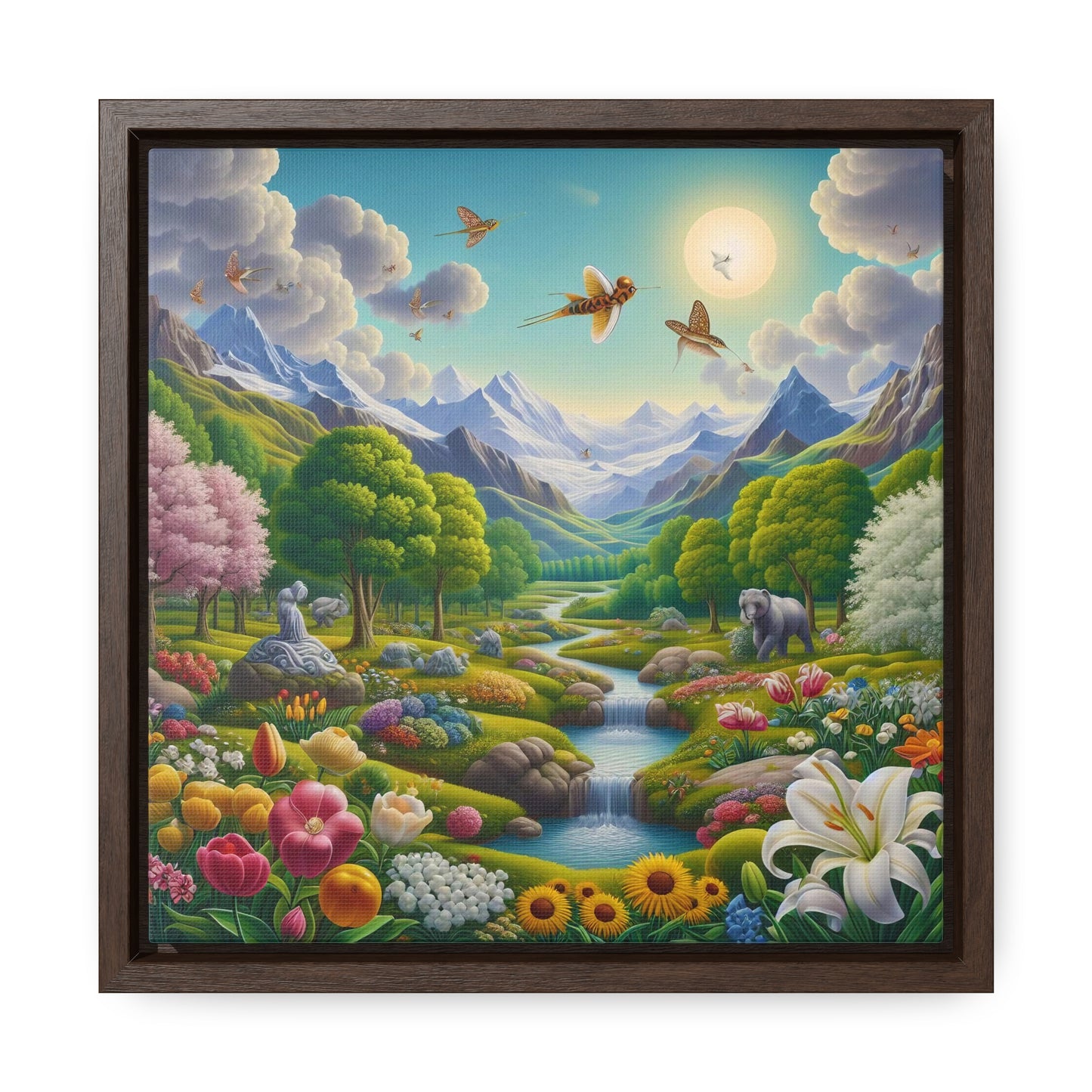 Framed Gallery Canvas Wrap - Spring 17