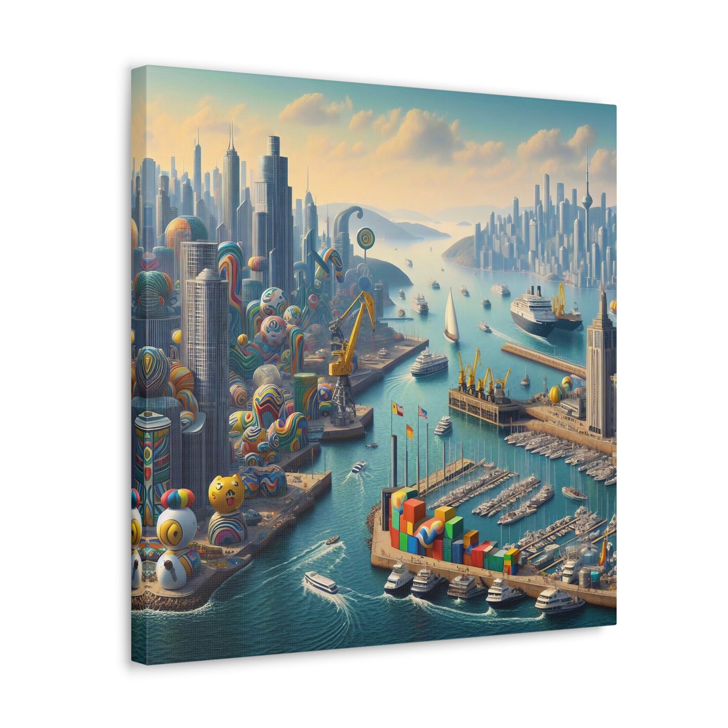 Canvas Gallery Wrap - Harbor 17