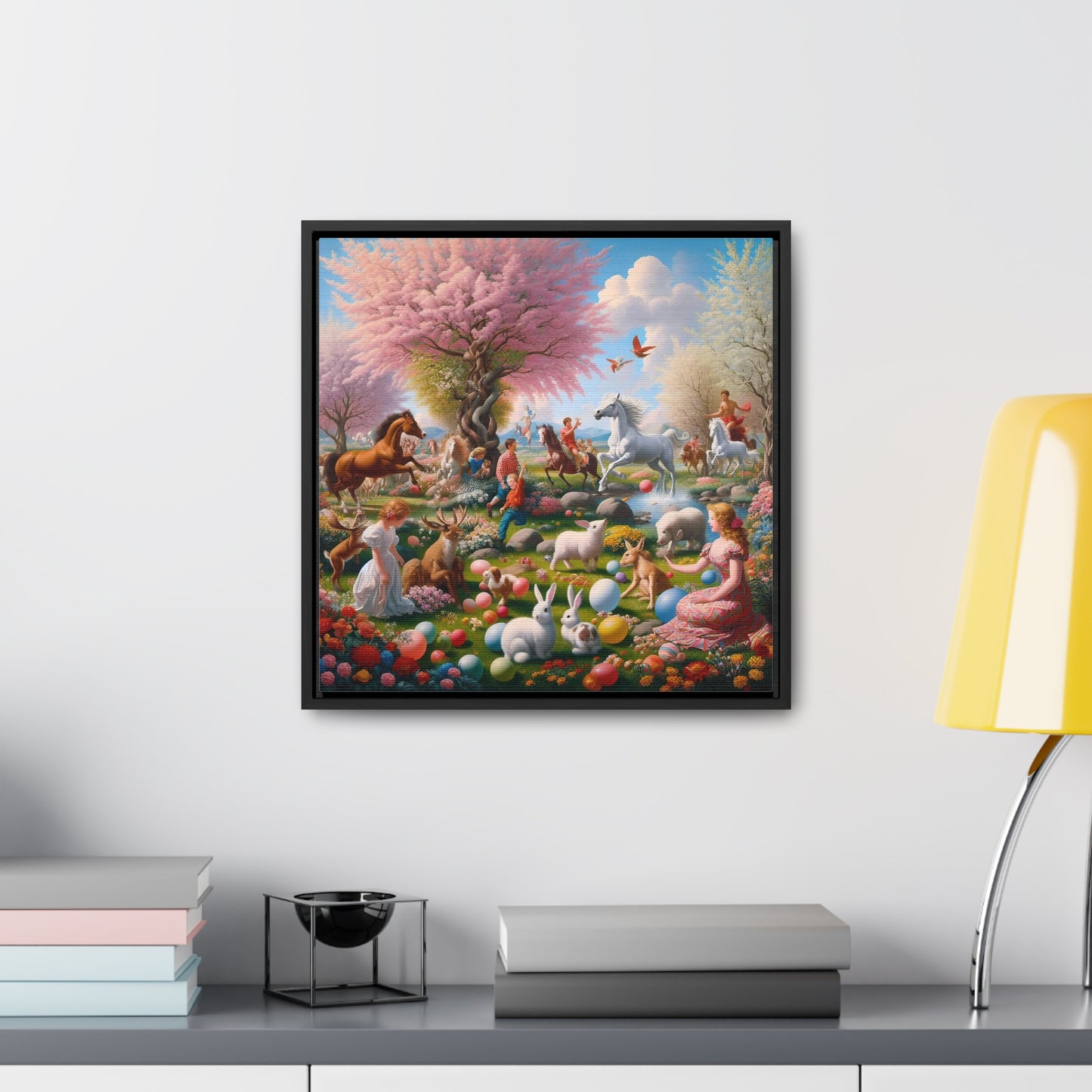 Framed Gallery Canvas Wrap - Spring 43