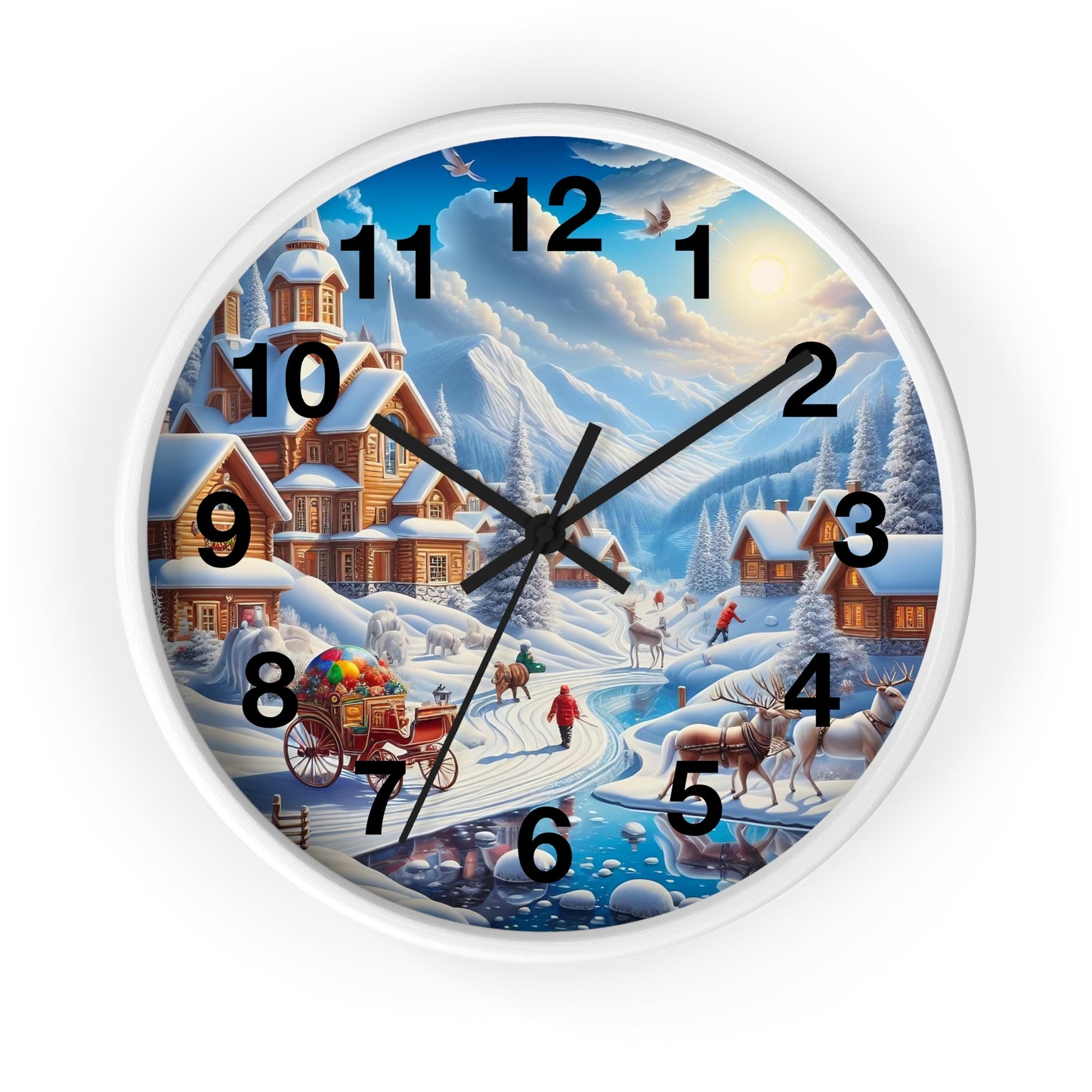 Wall Clock - Winter 115