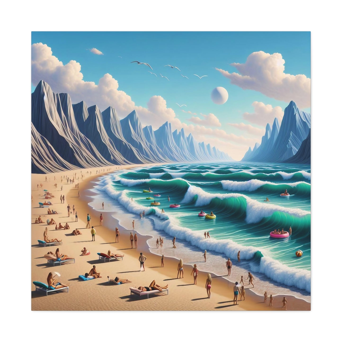 Canvas Gallery Wrap - Beach 7