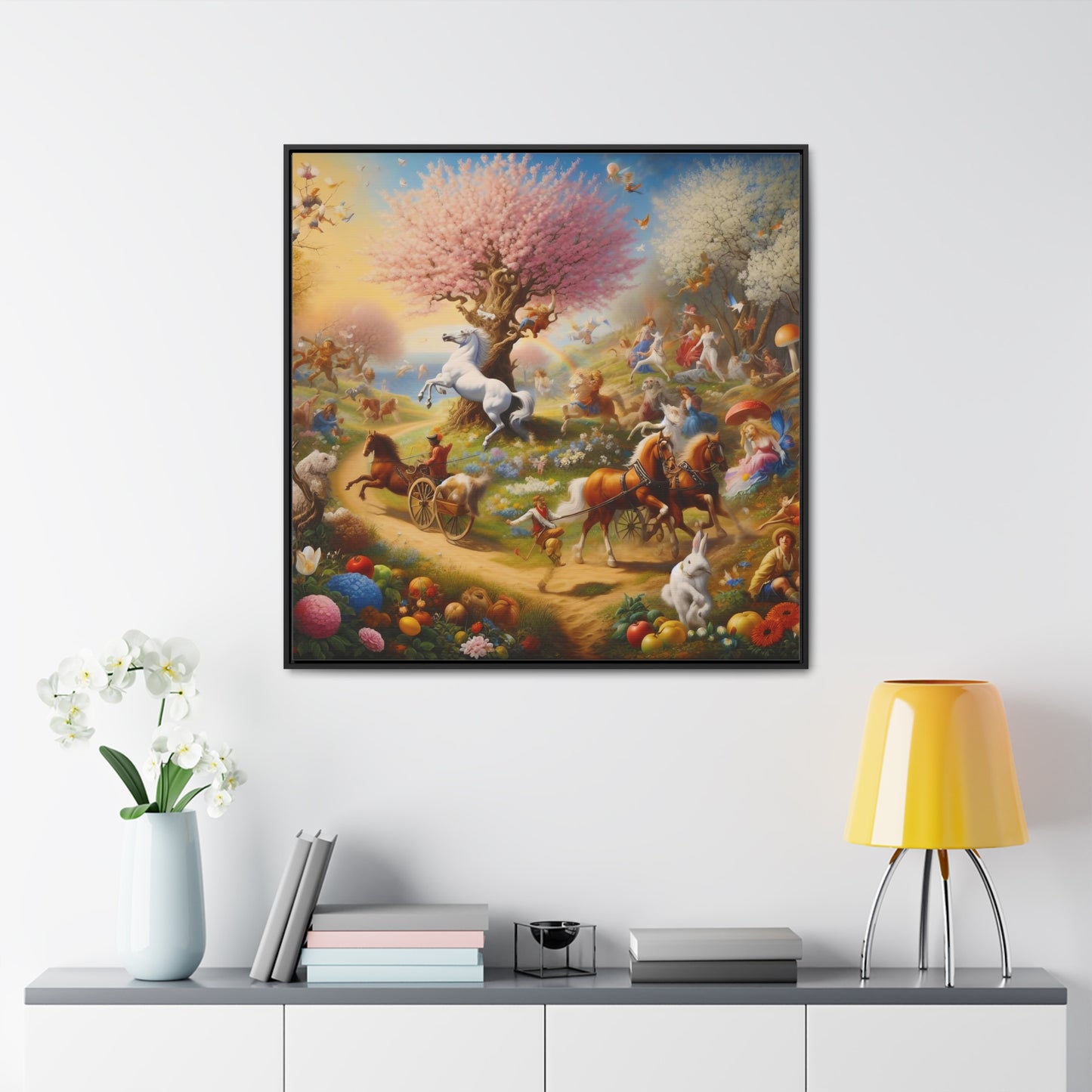 Framed Gallery Canvas Wrap - Spring 125