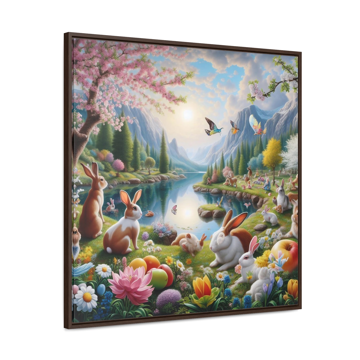 Framed Gallery Canvas Wrap - Spring 15