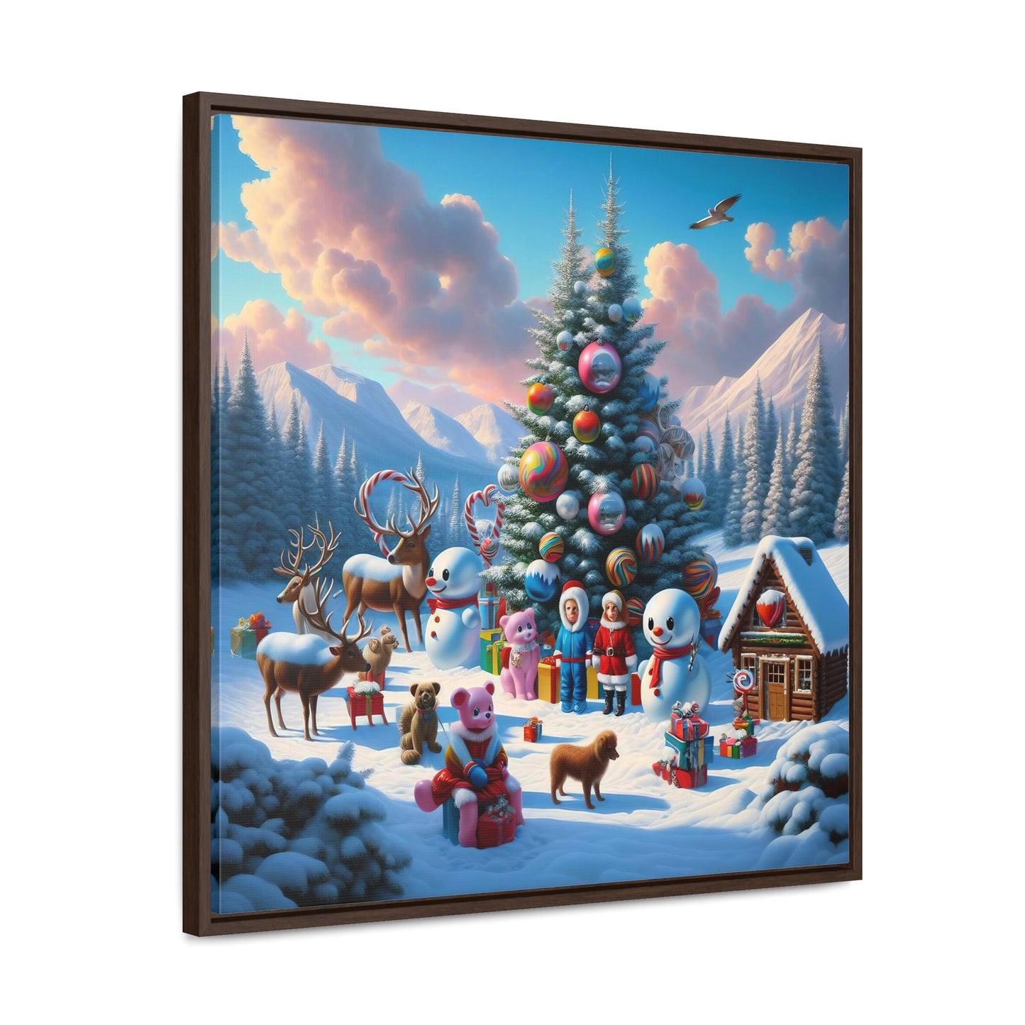 Framed Gallery Canvas Wrap - Winter 122