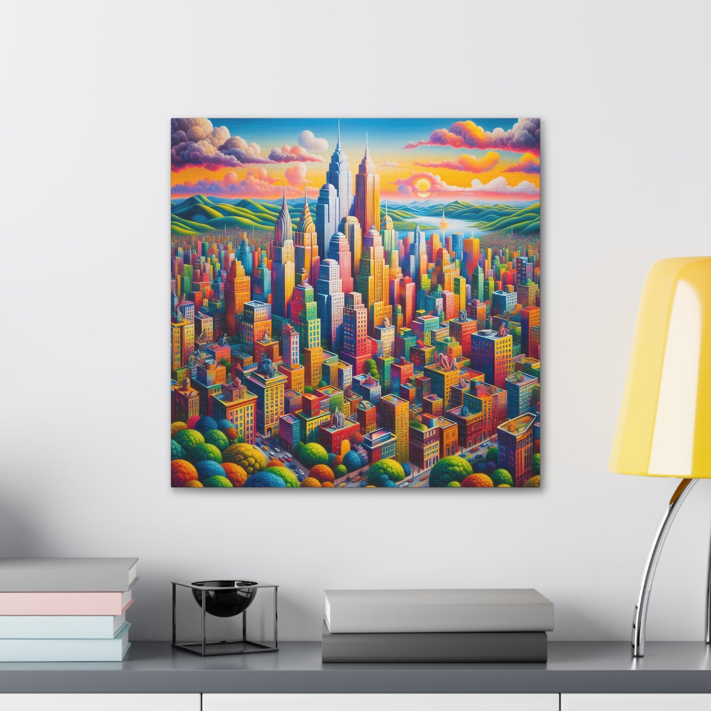 Canvas Gallery Wrap - City 16