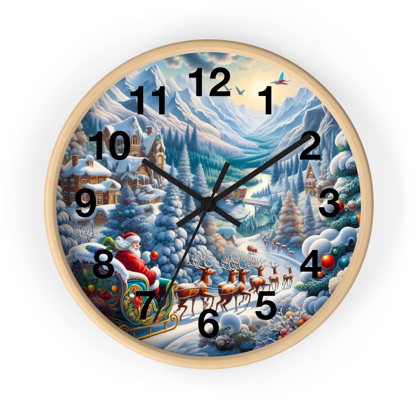 Wall Clock - Winter 113