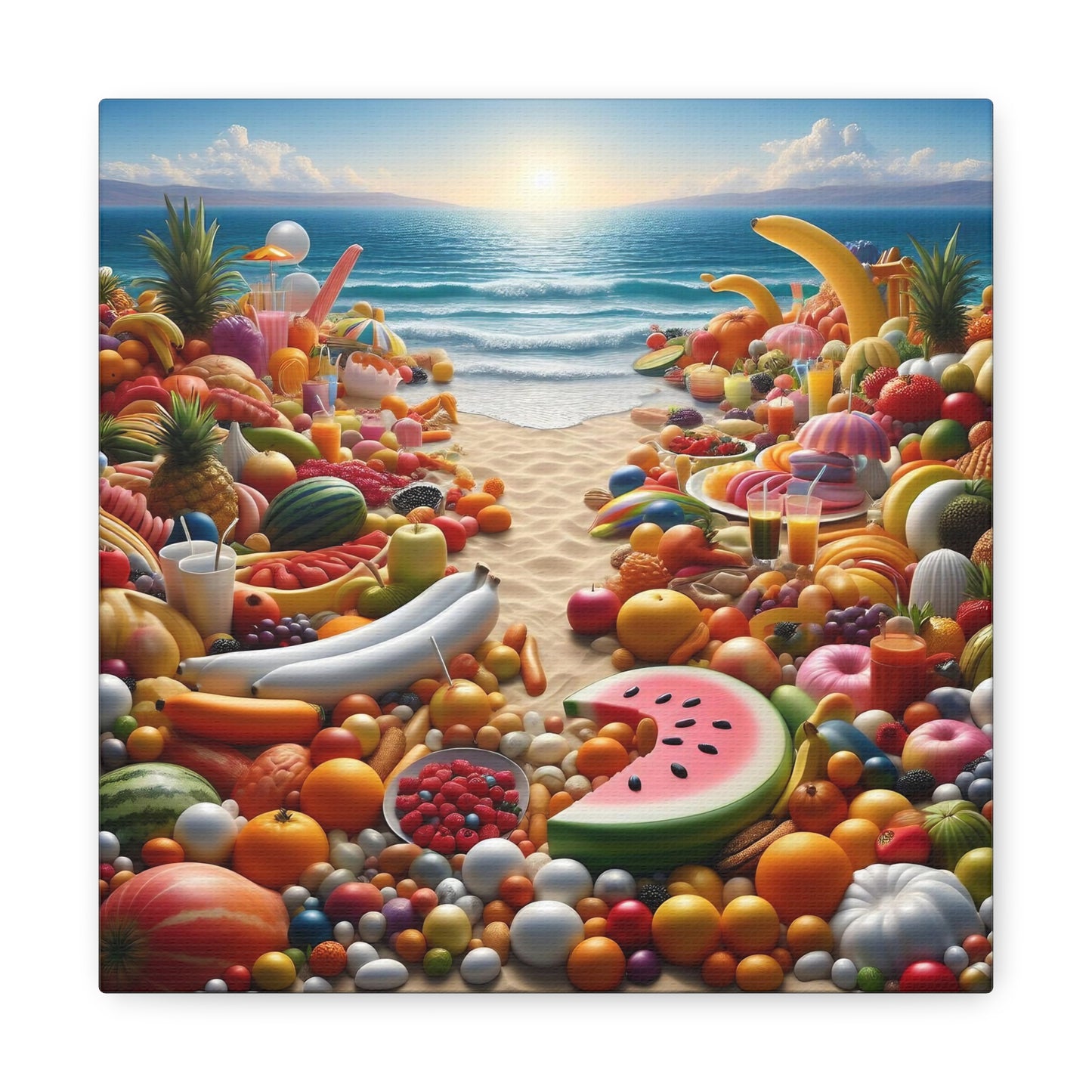 Canvas Gallery Wrap - Beach 17